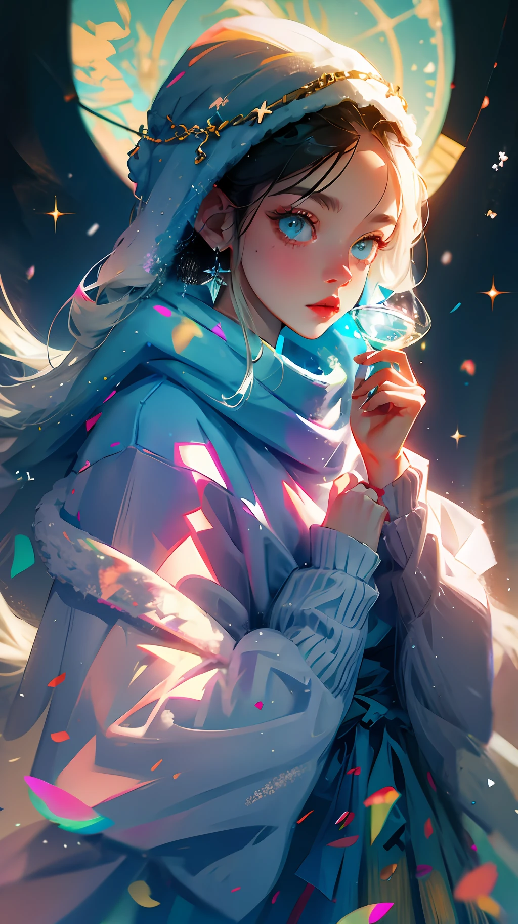 Snow, girl