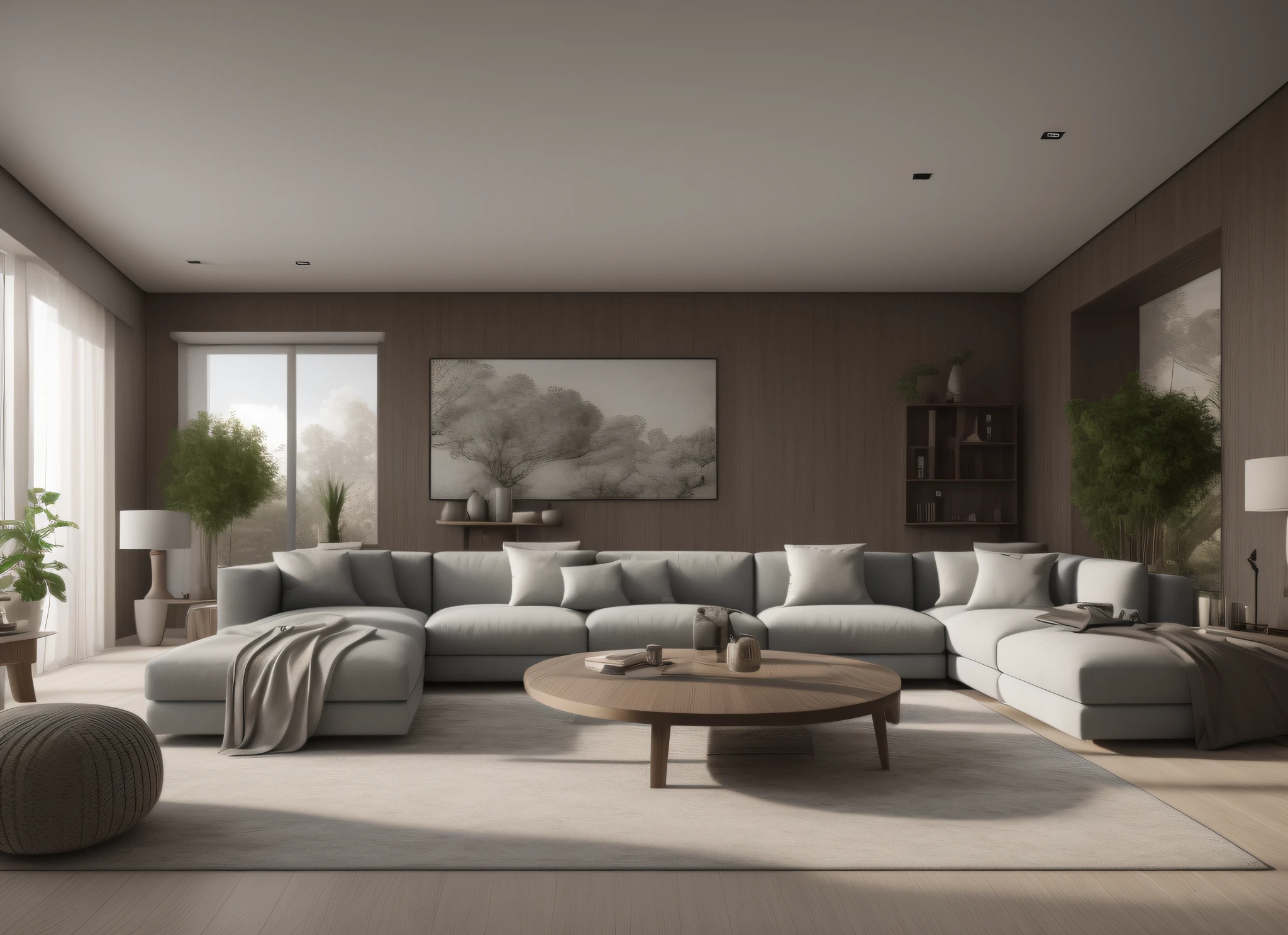 (masterpiece),(high quality), best quality, real,(realistic), super detailed, (full detail),(4k),8k,interior,Living room,