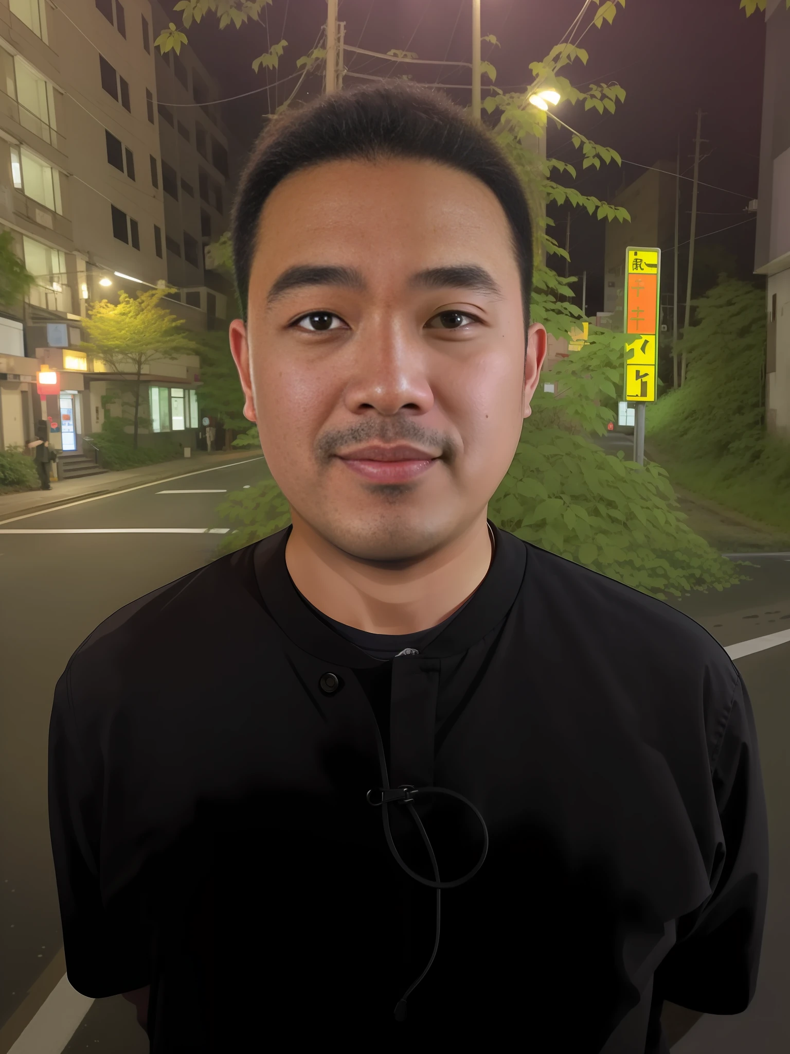 arafed man standing on the side of a road in a city, tomohiro shimoguchi, eichiro oda, hiromasa ogura, tanaka suguru, shinya tsukamoto, takeyuki kanda, daisuke tsutsumi, mamoru ushii, masahiro ito, michael okuda, junichi oda