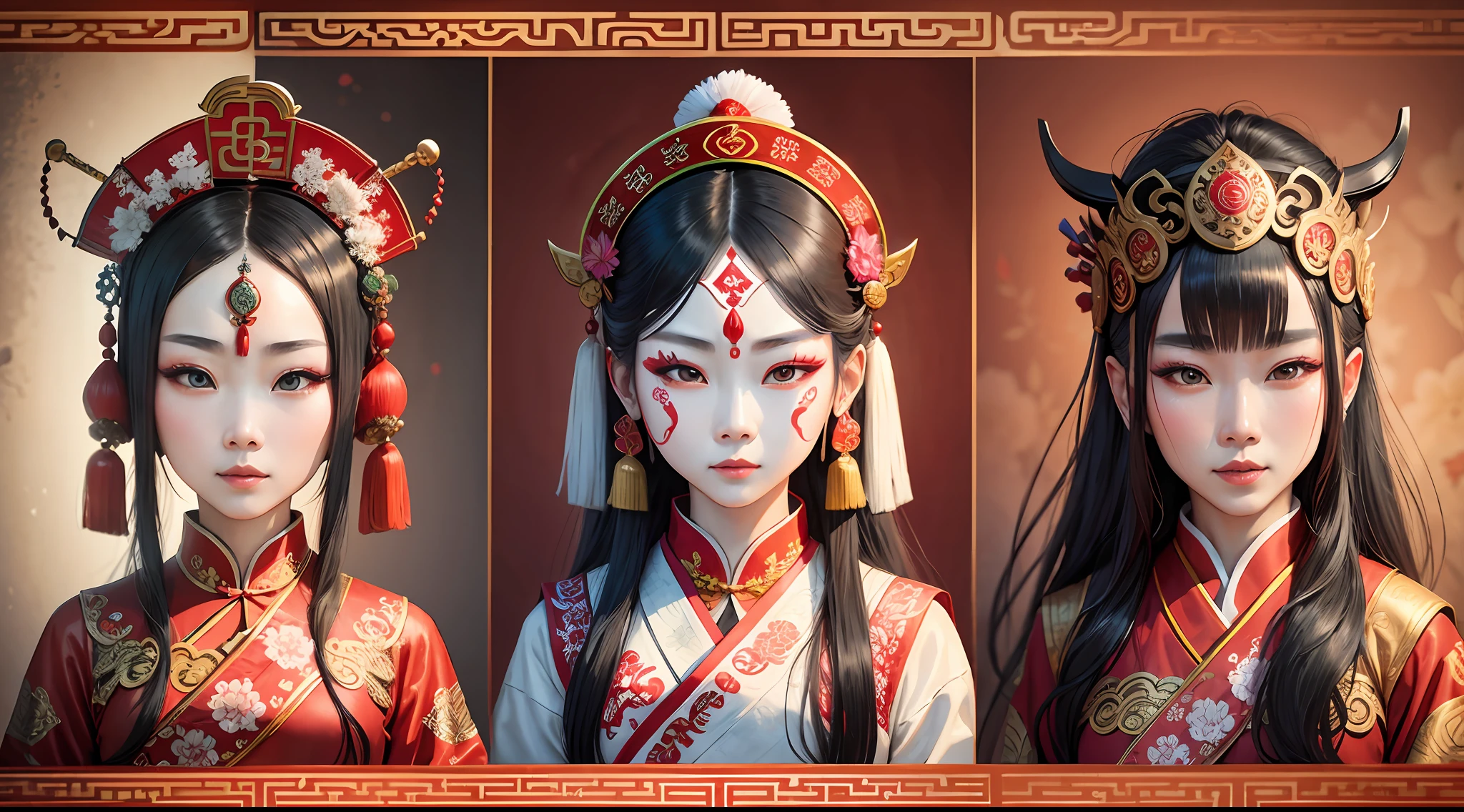 Chinese opera mask --auto --s2