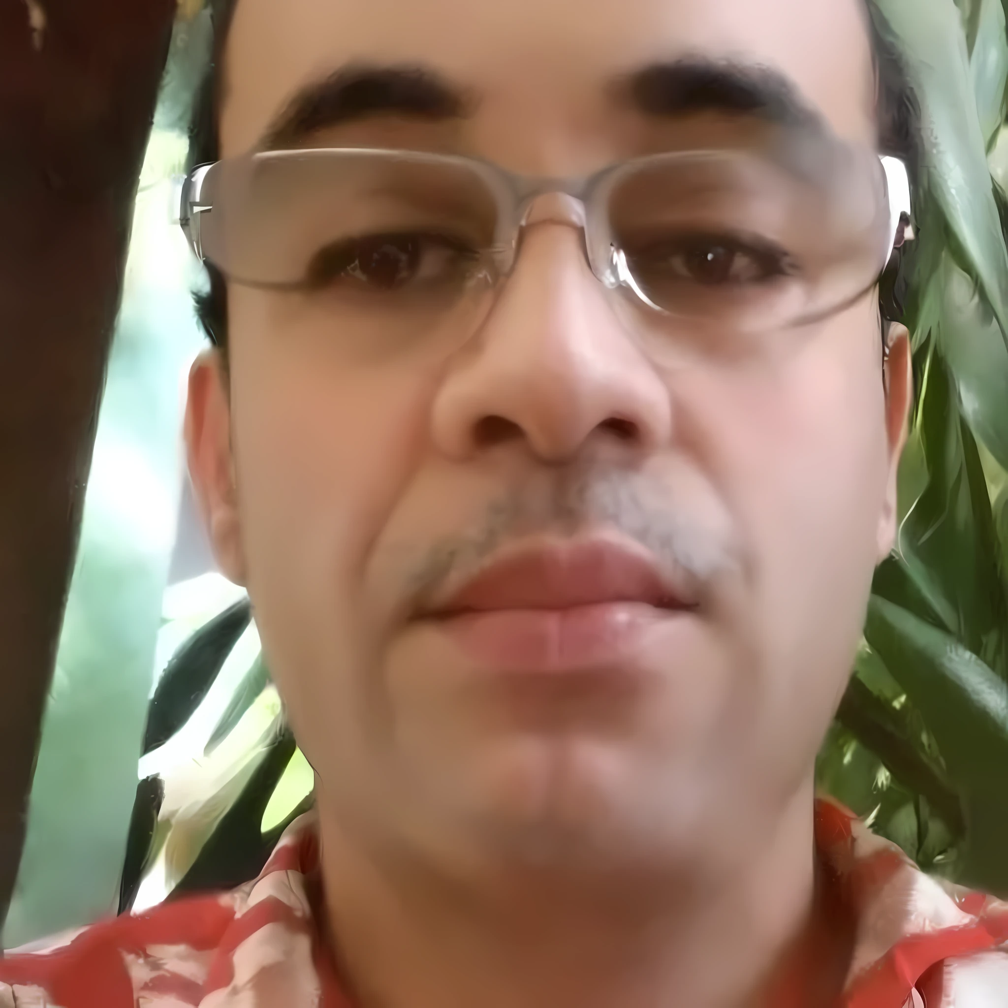 There is a man with glasses and red shirt, David Rios Ferreira, Icaro Carvalho, Mohamed Chahin, Emad Mostaque, inspired by Antônio Parreiras, inspired by Francis Souza, Edu Souza, Caio Santos, Saâdane AfiF, Saadane Afif, Ismail, Amr Elshamy anime