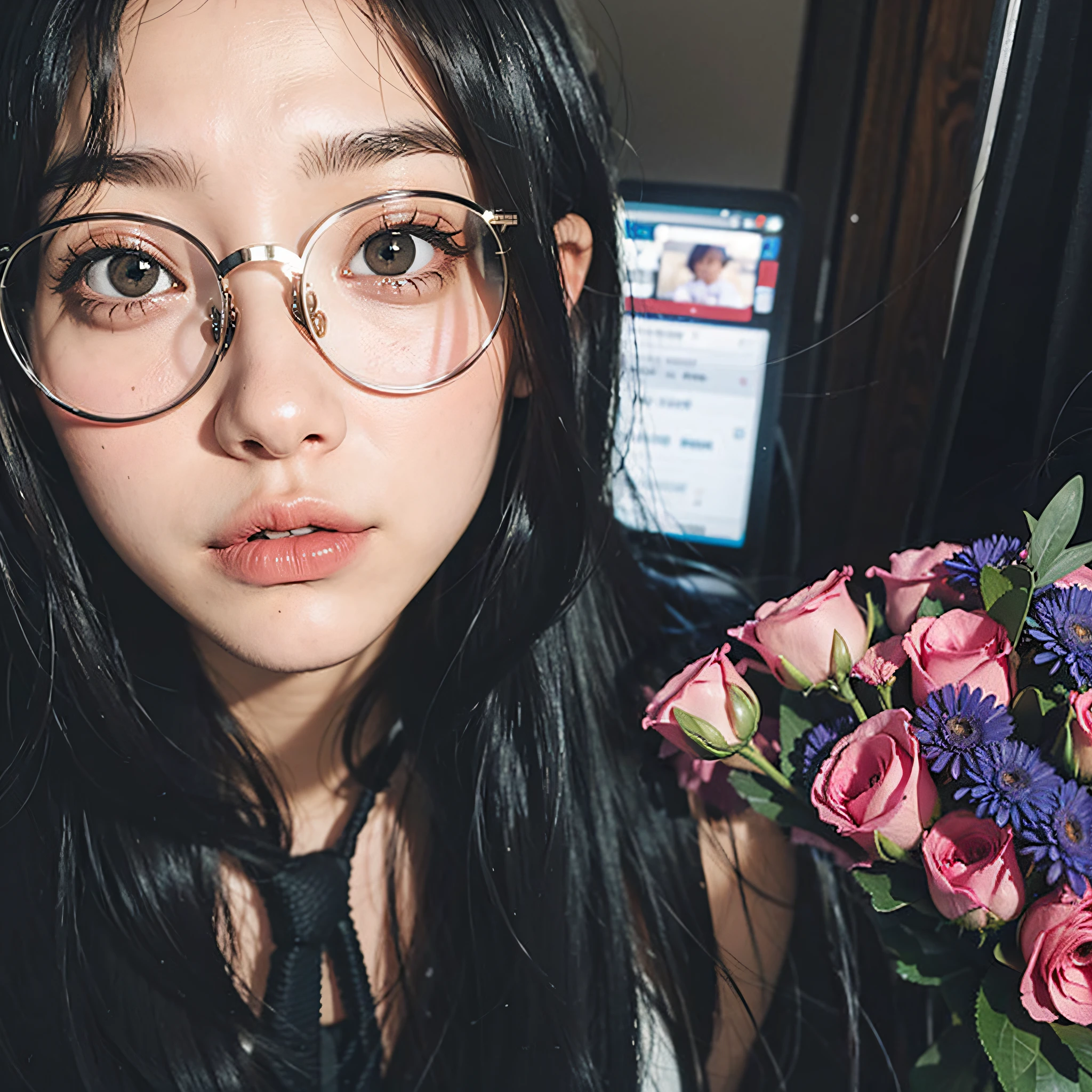 Rich, colorful bouquets, flowers