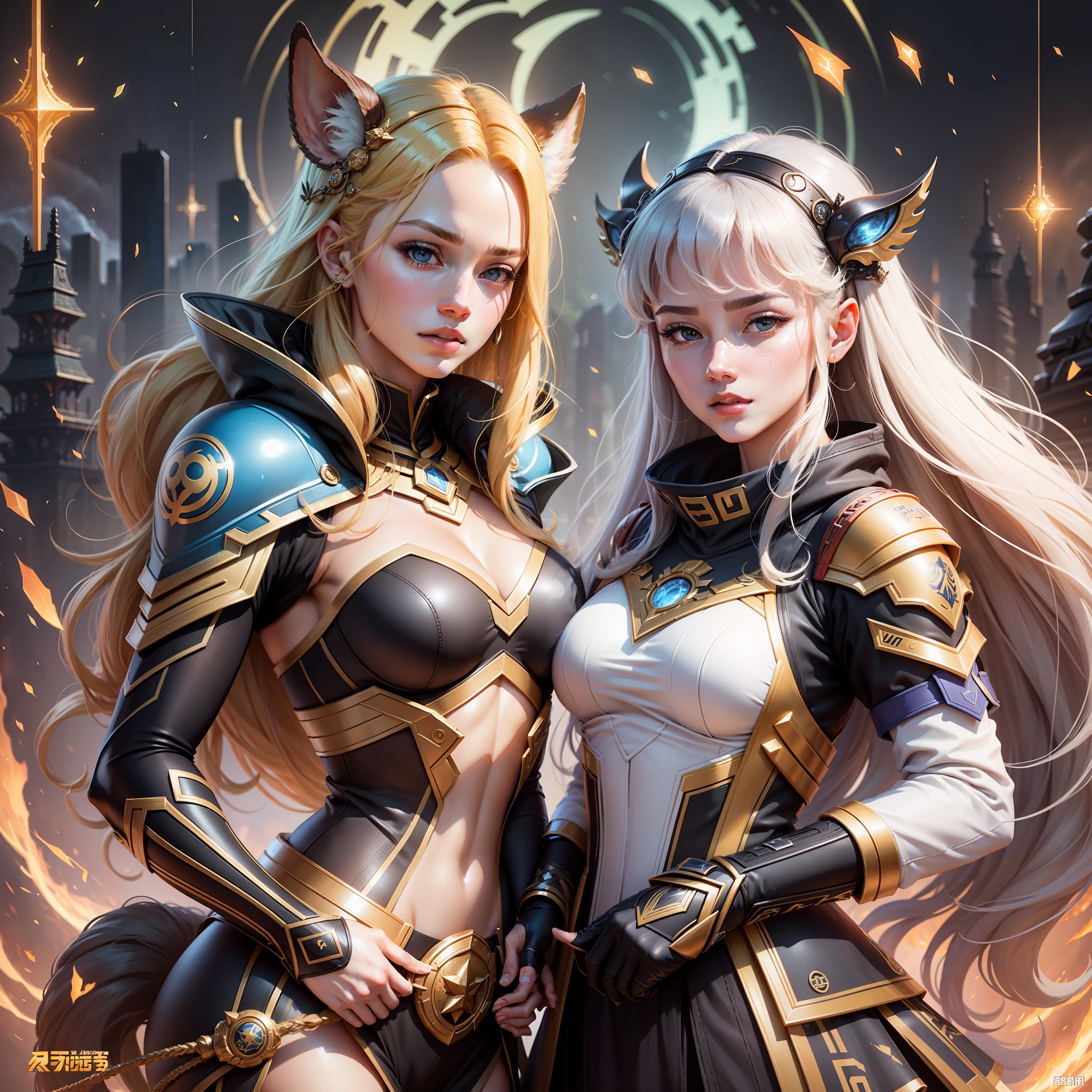 Large-scale, realistic fantasy, ultradetail, 1:5, 4kk, the era of new legends, ant alliance, team, guys and girls effectively, logo --auto --s2