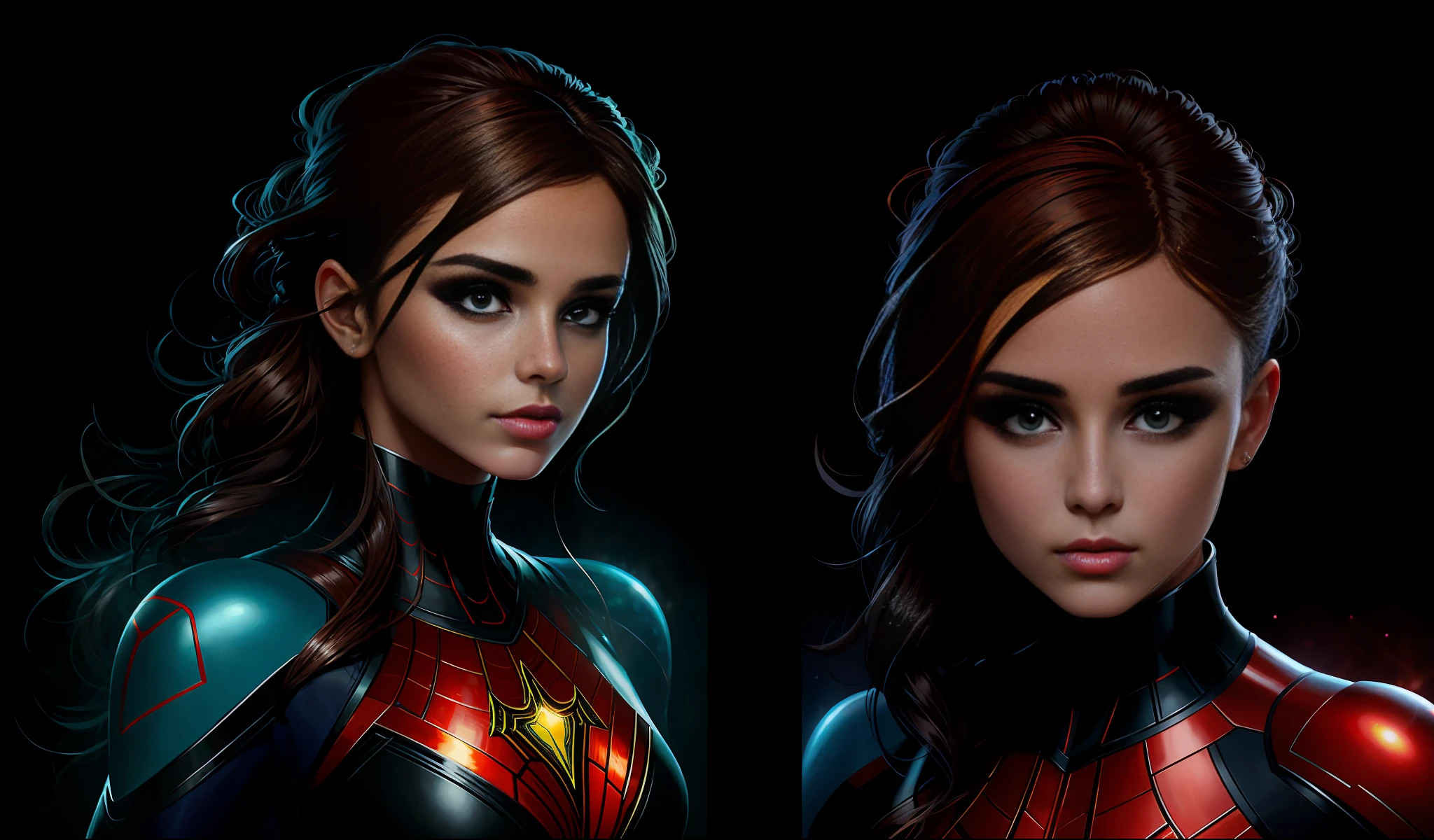 (Award-winning digital art: 1.3) from (Sketch: 1.3),(Energetic:1.3) cheryl cole Spiderwoman, EmmaRob,CGSociety,ArtStation,(Saturated:1.3),(next portrait:1.3),(Female:1.4),(gorgeous: 1.4),(eye-catching:1.3),beautiful,calendar stance,perfectly detailed eyes,studio lighting,themed background