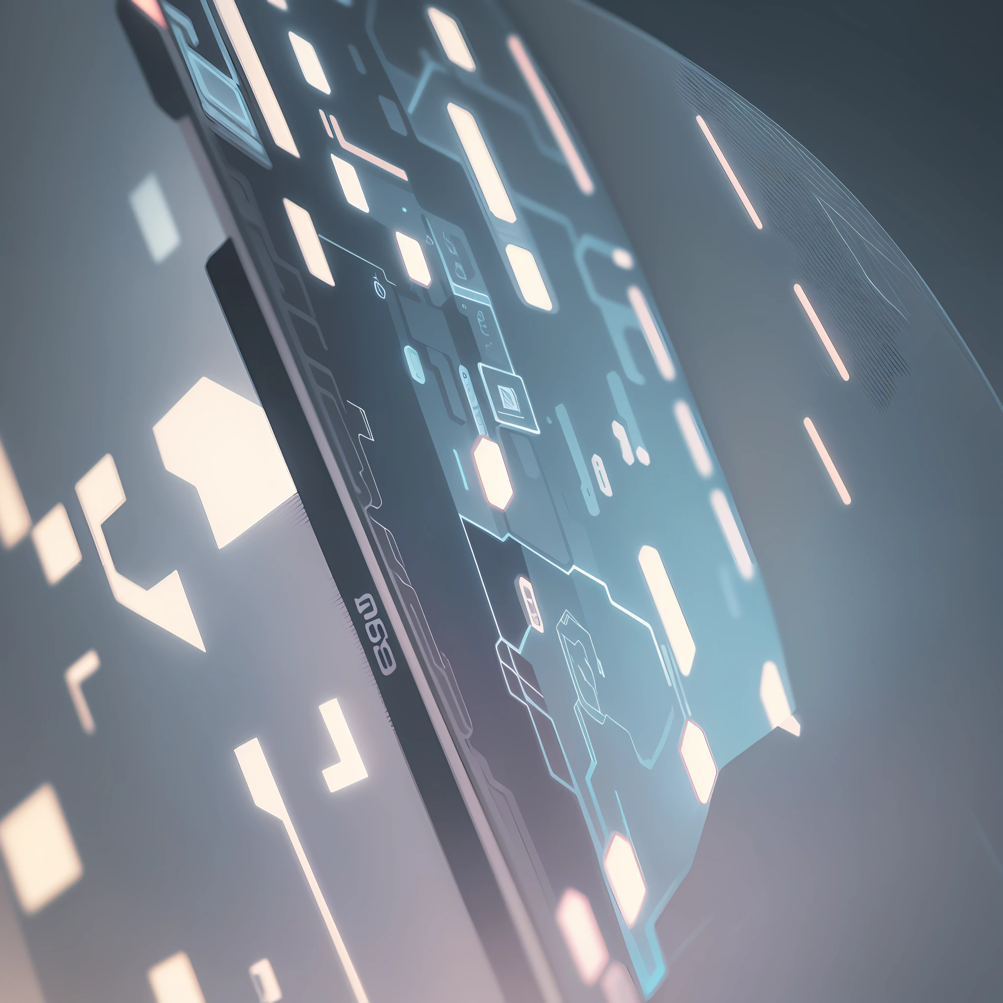 Vectors, background, soft colors, neutral colors, technology, electronics, background, tutorials, 4k, e-book cover --auto --s2