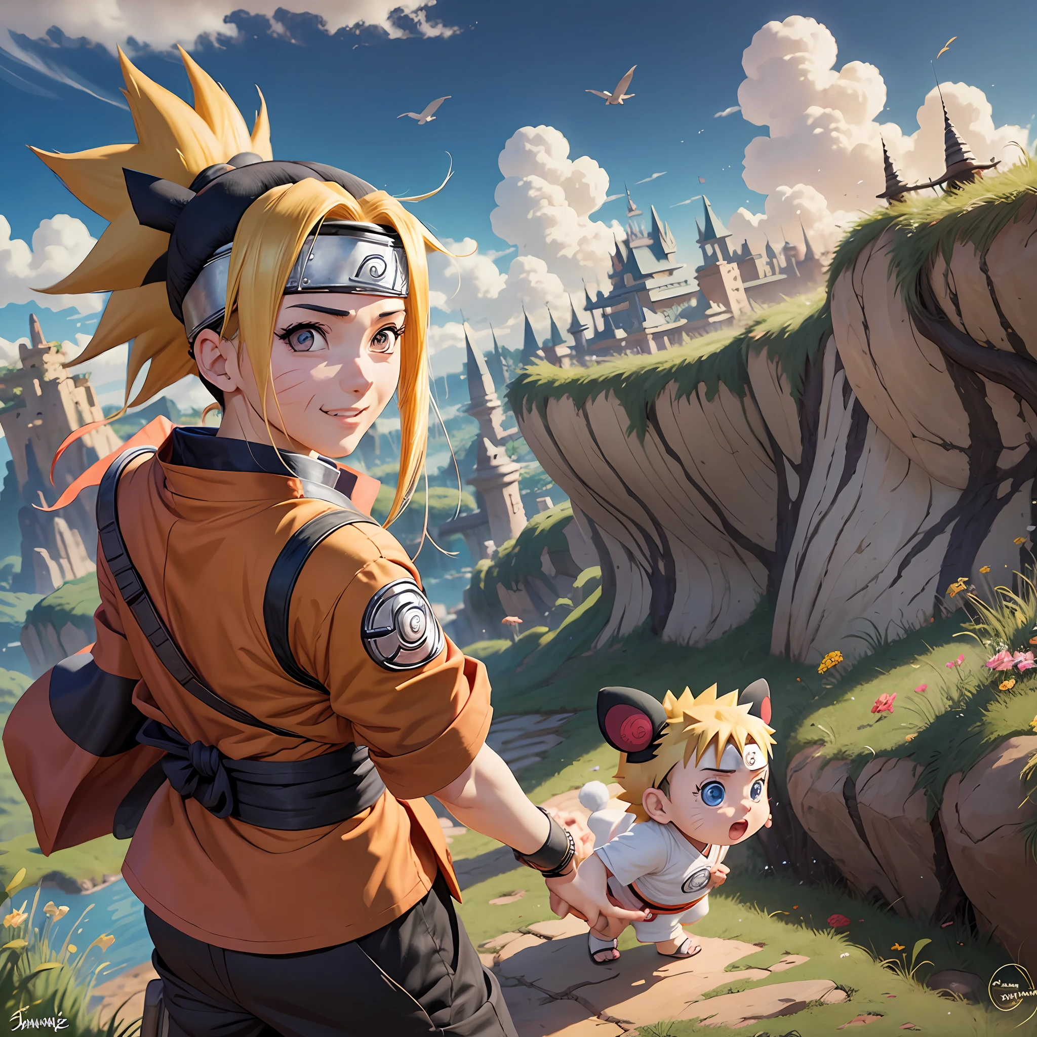Naruto baby, Disney --auto --s2