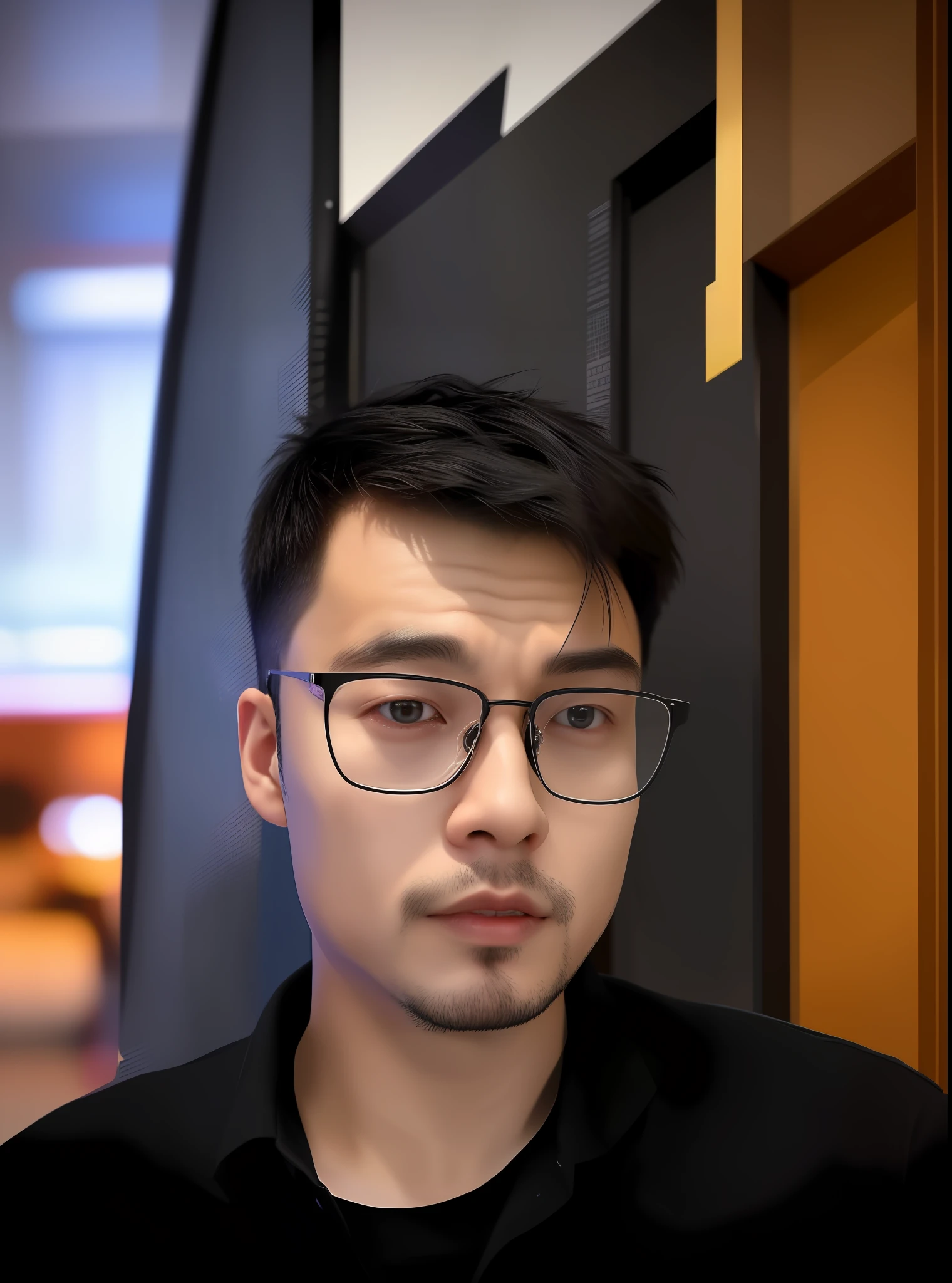 there is a man wearing glasses and a black shirt, 2 , 2 7 years old old, 3 2 yearsars old, yanjunfeng lin, 3 6 years old, liang xing, typical cryptocurre 3 years old, (38 years old), 2 4 years old