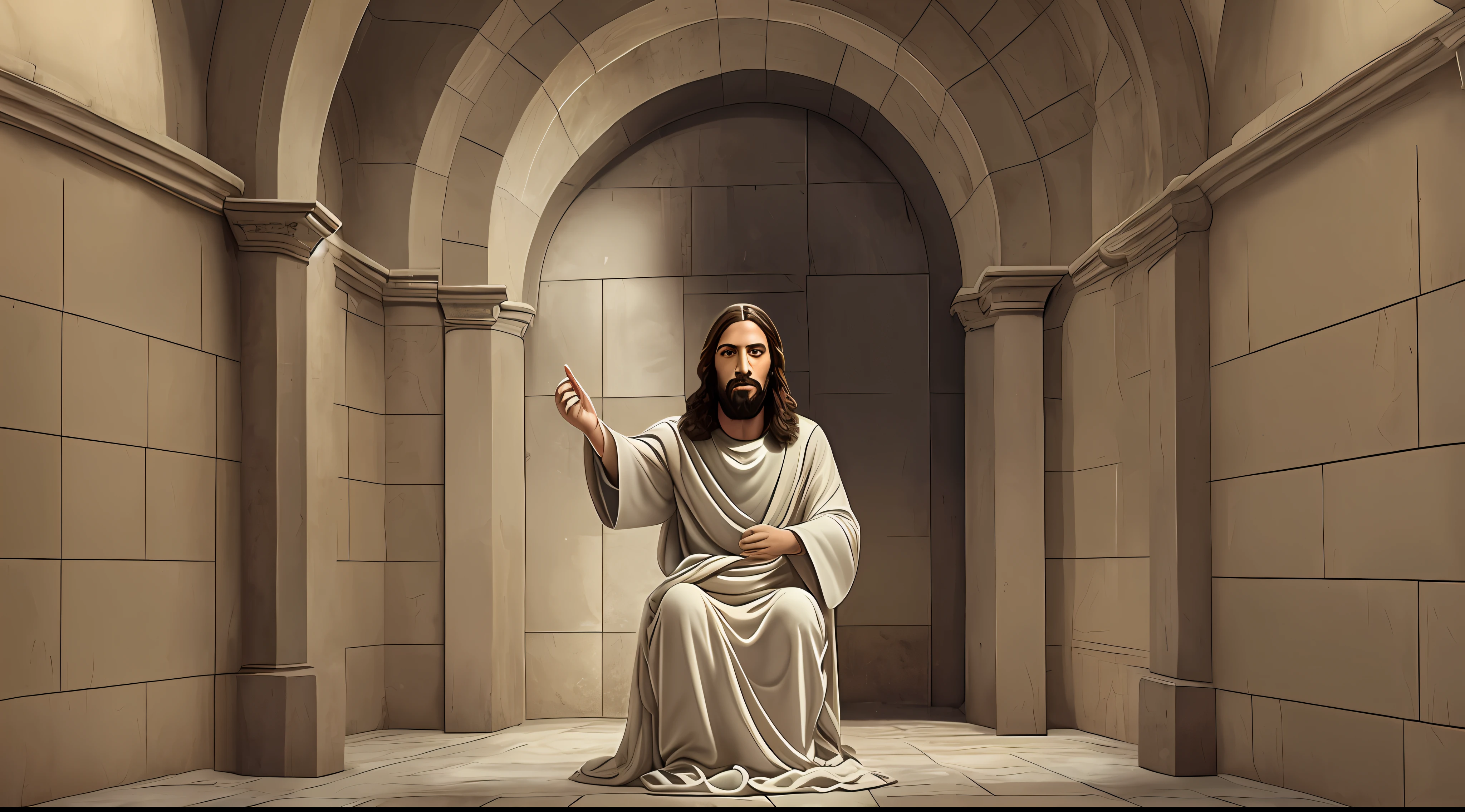 Jesus being arrested --auto --s2