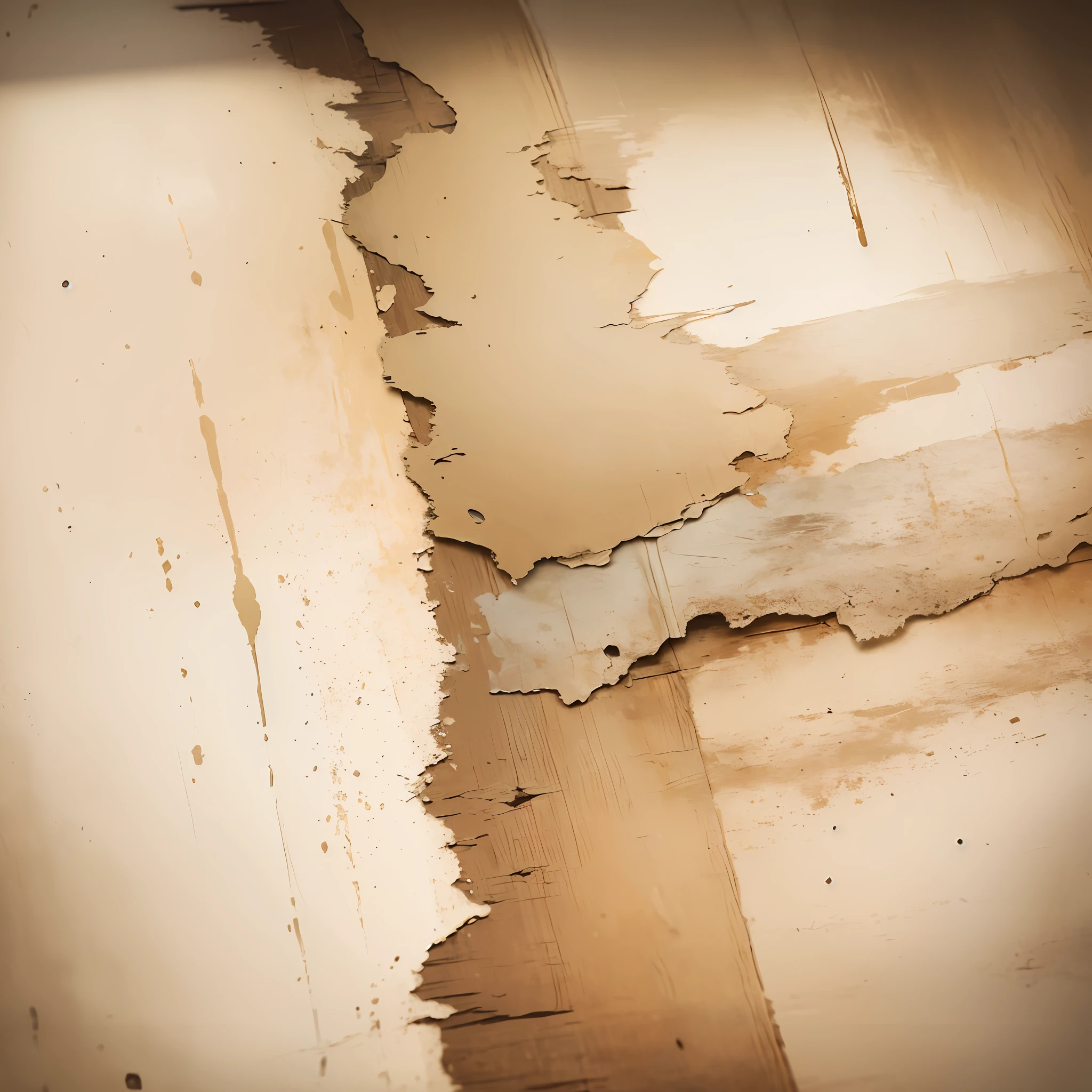 Background, old paper style, beige, strokes, texture, color, solid background, ultra clear, very detailed, quality, shabby, a little wet, as if dripped onto a sheet of old paper, paper texture, slightly yellowed --auto --s2