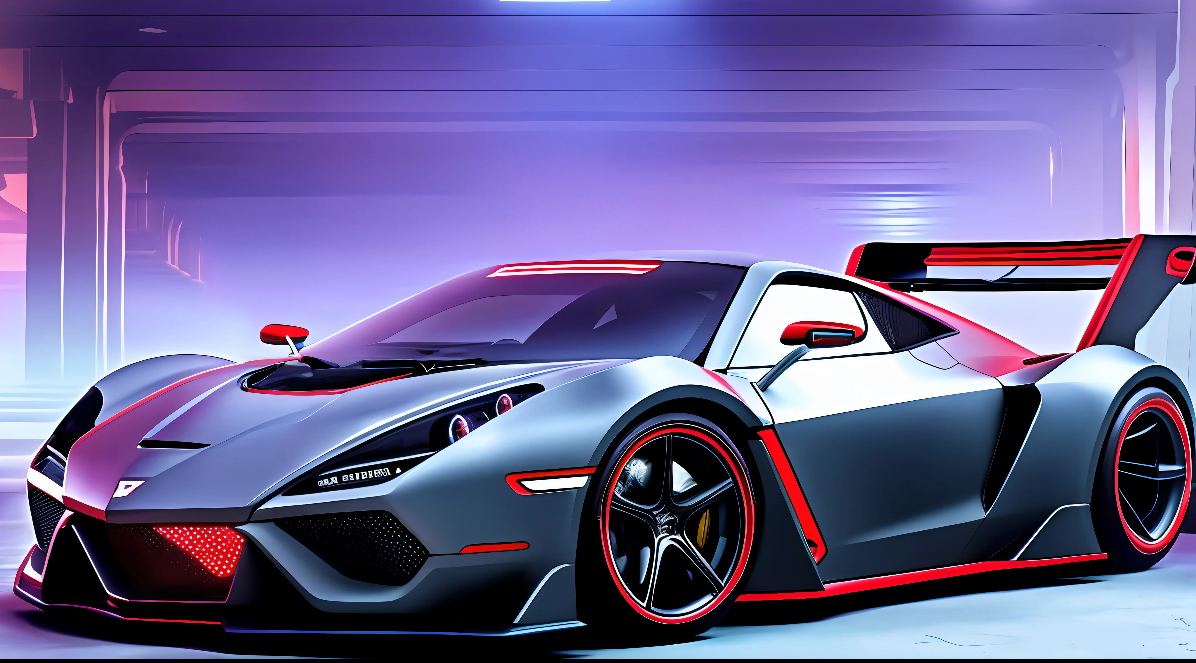a close up of a sports car with a red stripe on the side, render of futuristic supercar, bold lamborghini style, with sleek lines and a powerful, supercar, veneno, super car, trending on vehicle design, full view of a sport car, sportcar, concept car, extreme render, wallpaper background, lamborghini, sport car, futuristic cars, hd wallpaper