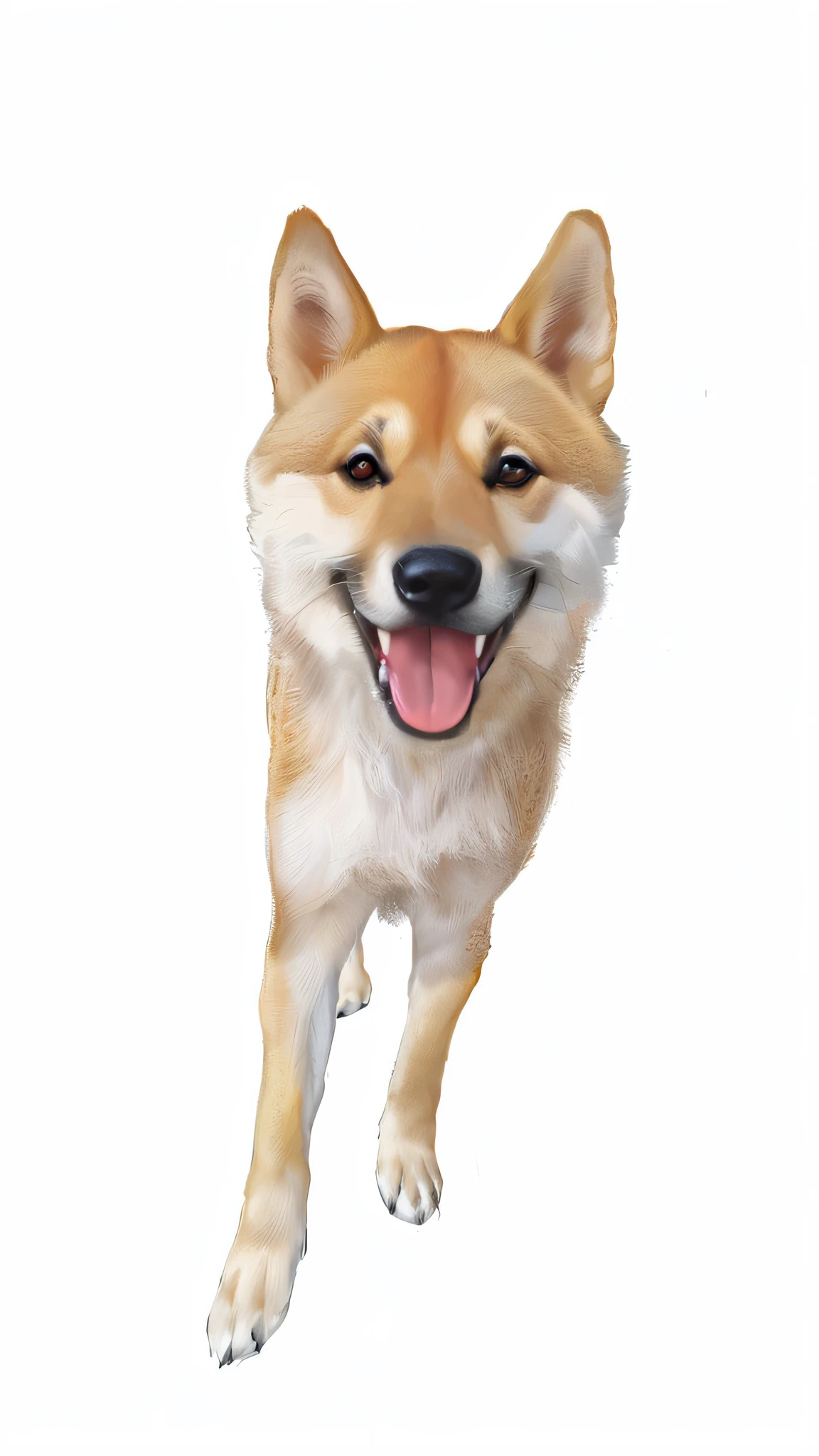 Shiba Inu Anime Drawing Art --auto --s2