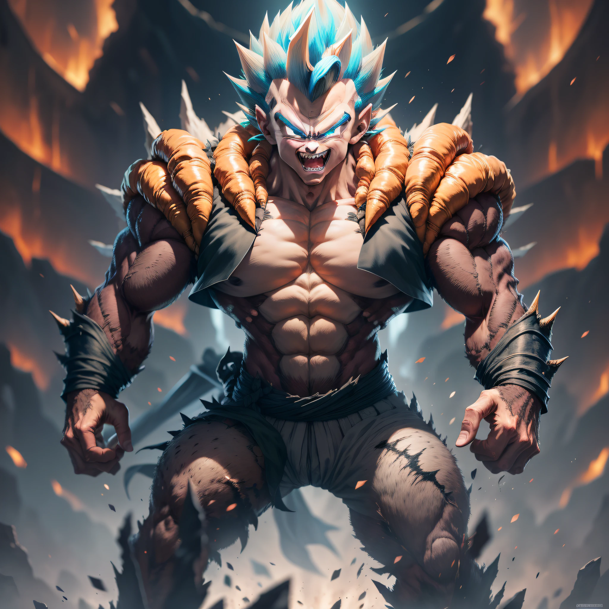 vegeta eyes