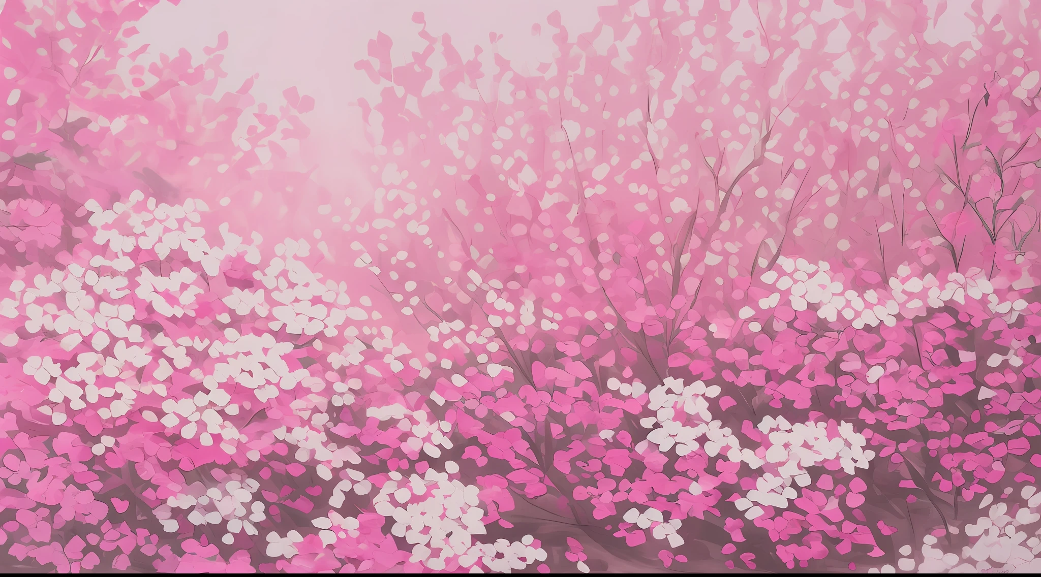 background painted in shades of pink and white --auto --s2
