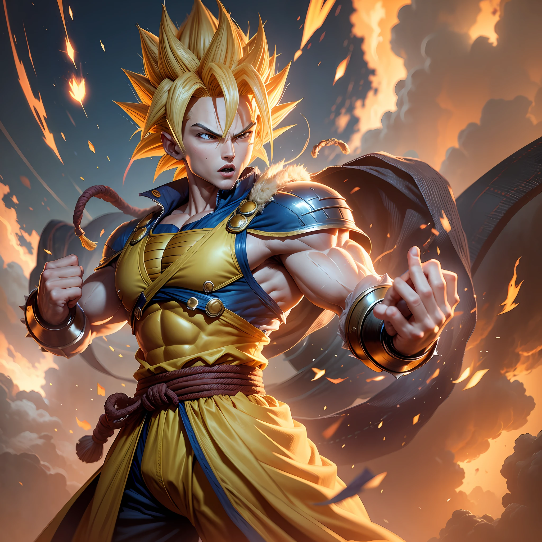 Super saiyan fighter --auto --s2