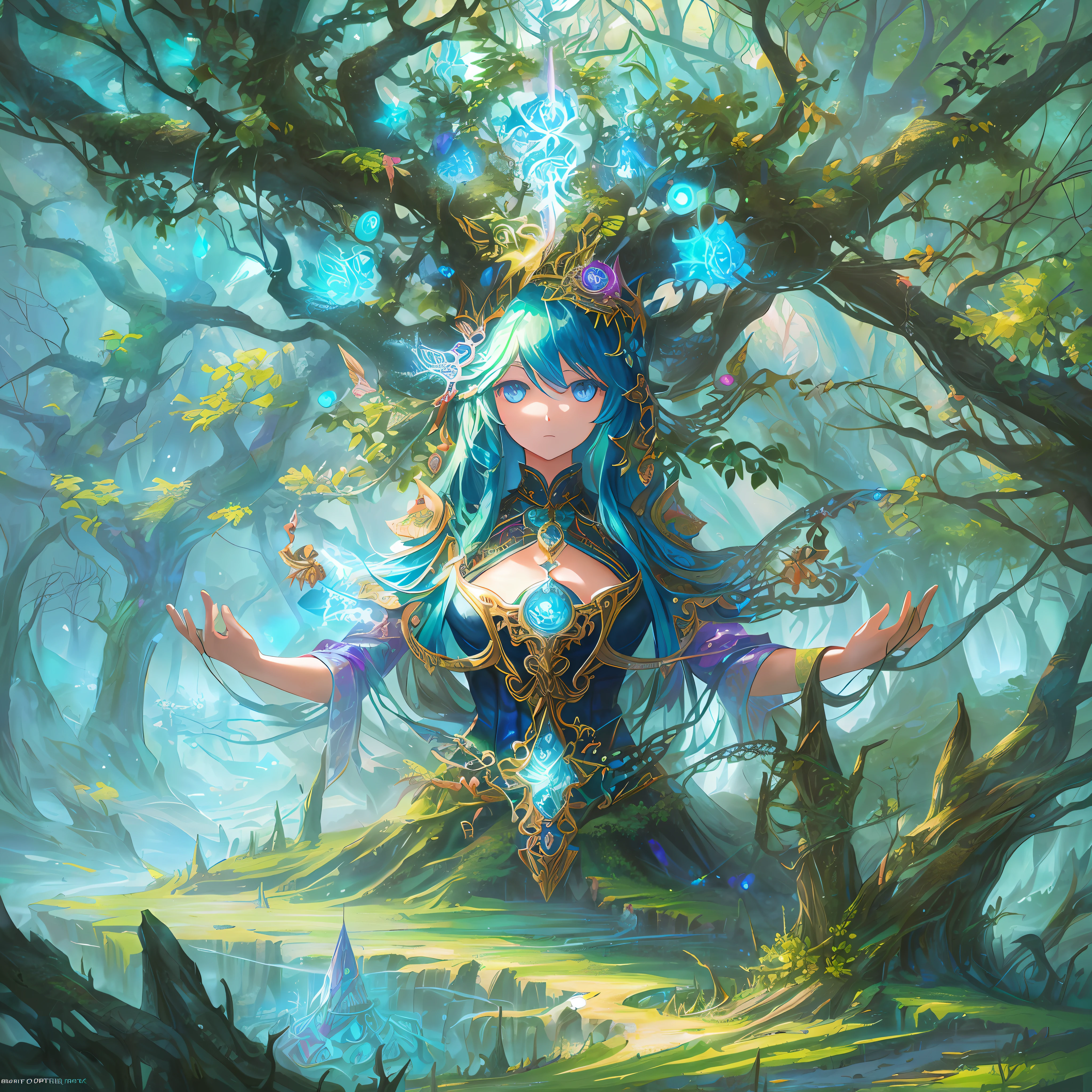 "({{innovative shocking image}},{{high resolution}}):0.9,({{mystic tree}},{{fantasy}},{{psychedelic creativity}},{{digital art}},{{photoshop}}):1.1. " --auto --s2