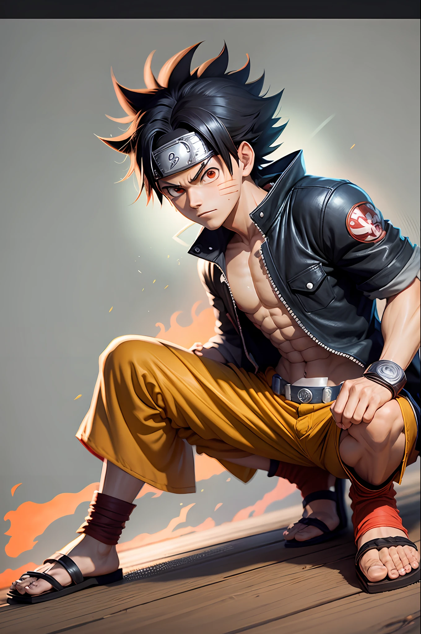 Naruto and Luffy character merger --auto --s2