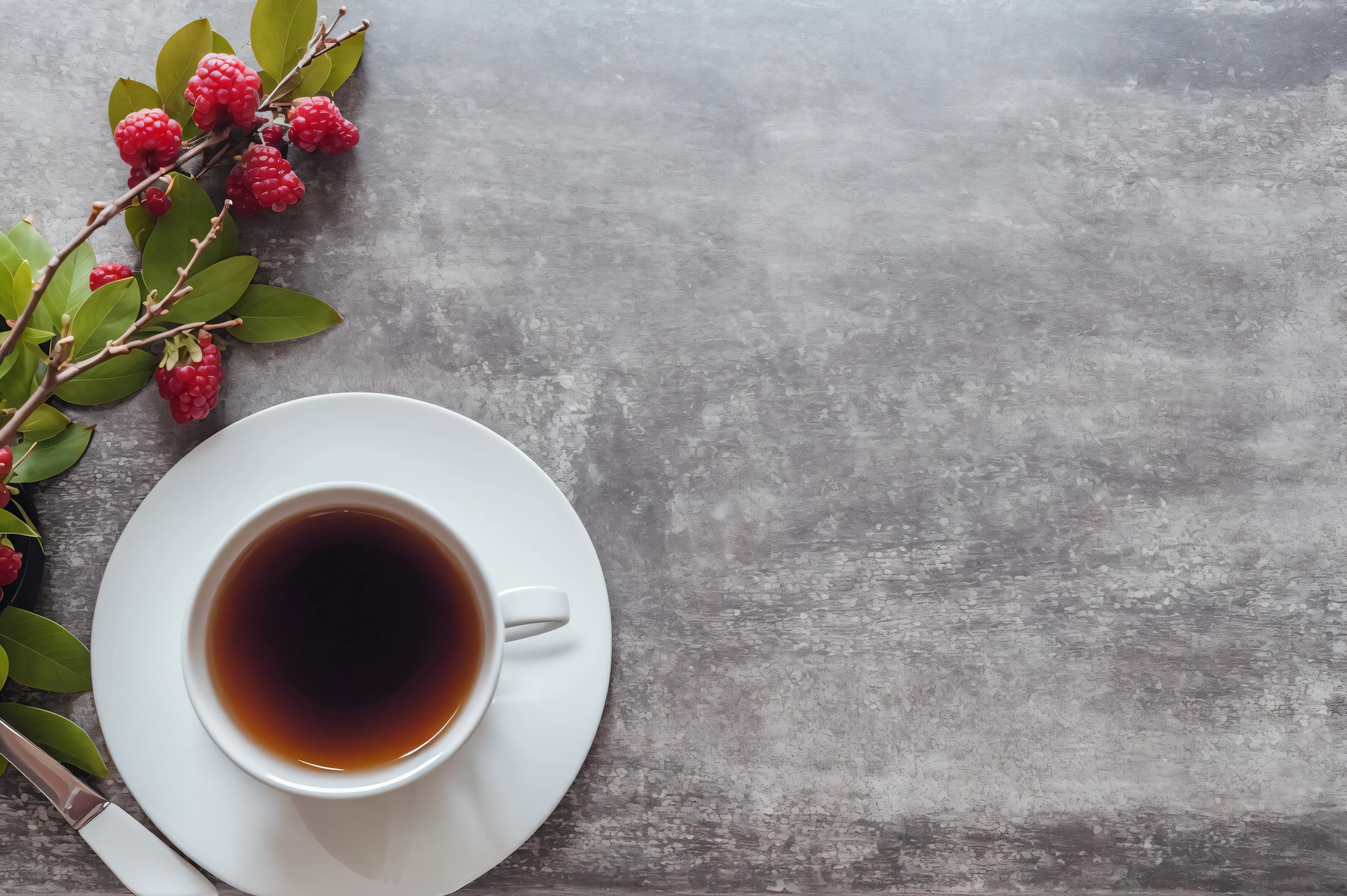 (masterpiece,best quality,highres,ultra_detailed:1.2),
simple background, still life, rule of thirds,
tea,flowers,breakfast,pancakes,cloth,berries,herbs,plants,succulent,cactus