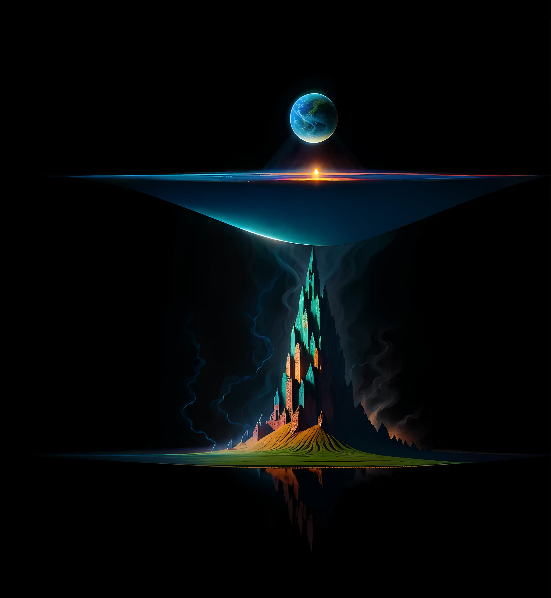 Surrealism, 8k, super detail, a dream with supernatural things