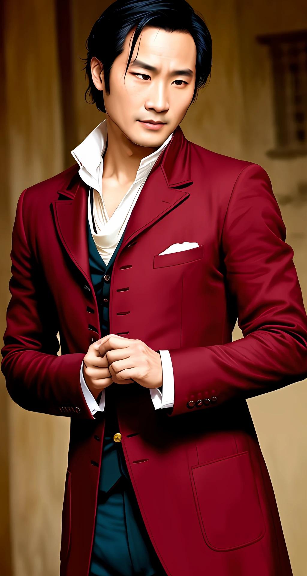 Zhong Hanliang, Mr. Darcy style, English