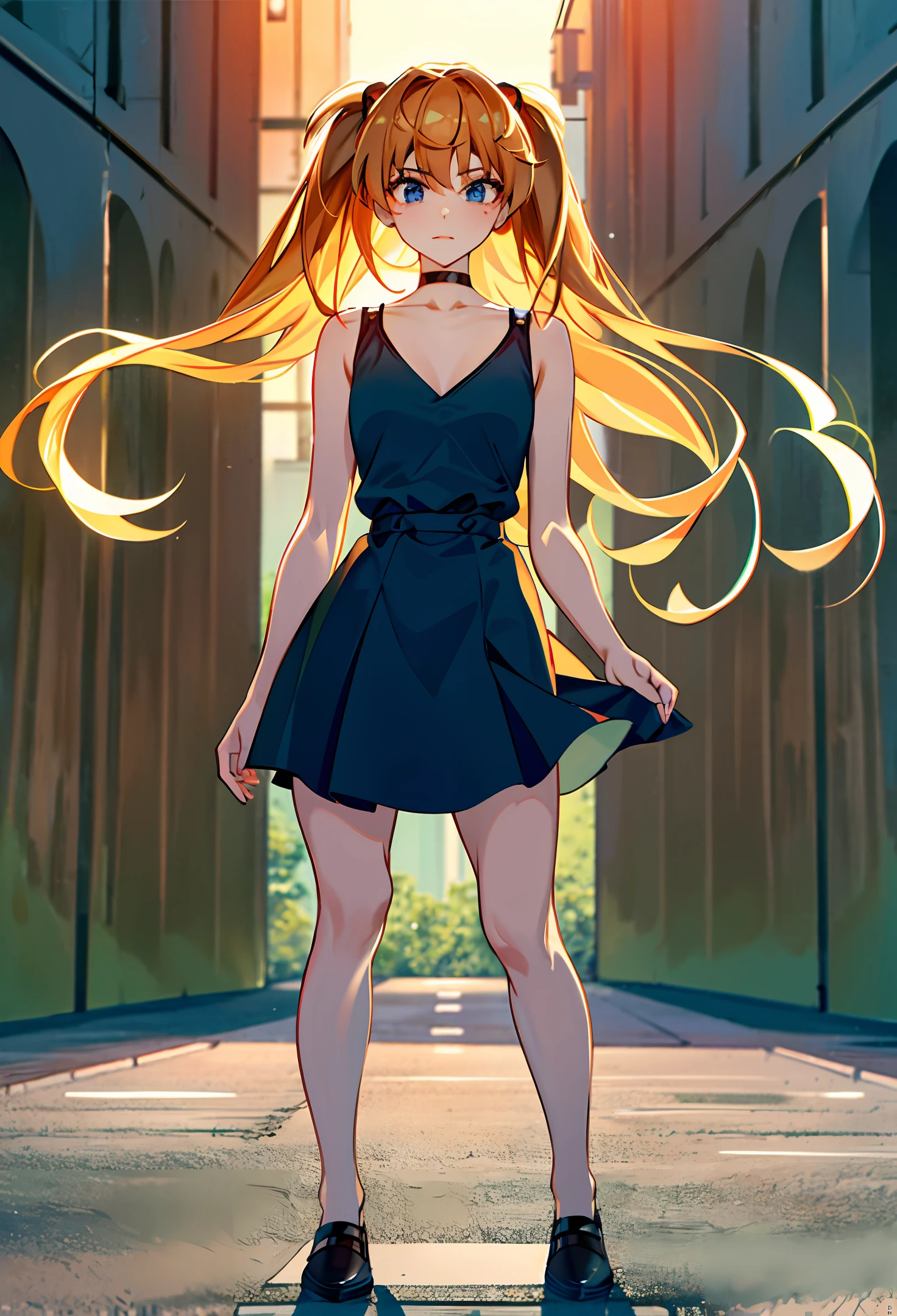 The best picture quality, ultra-high resolution, masterpiece level life, a casual and low-key girl presents a full-body miniskirt