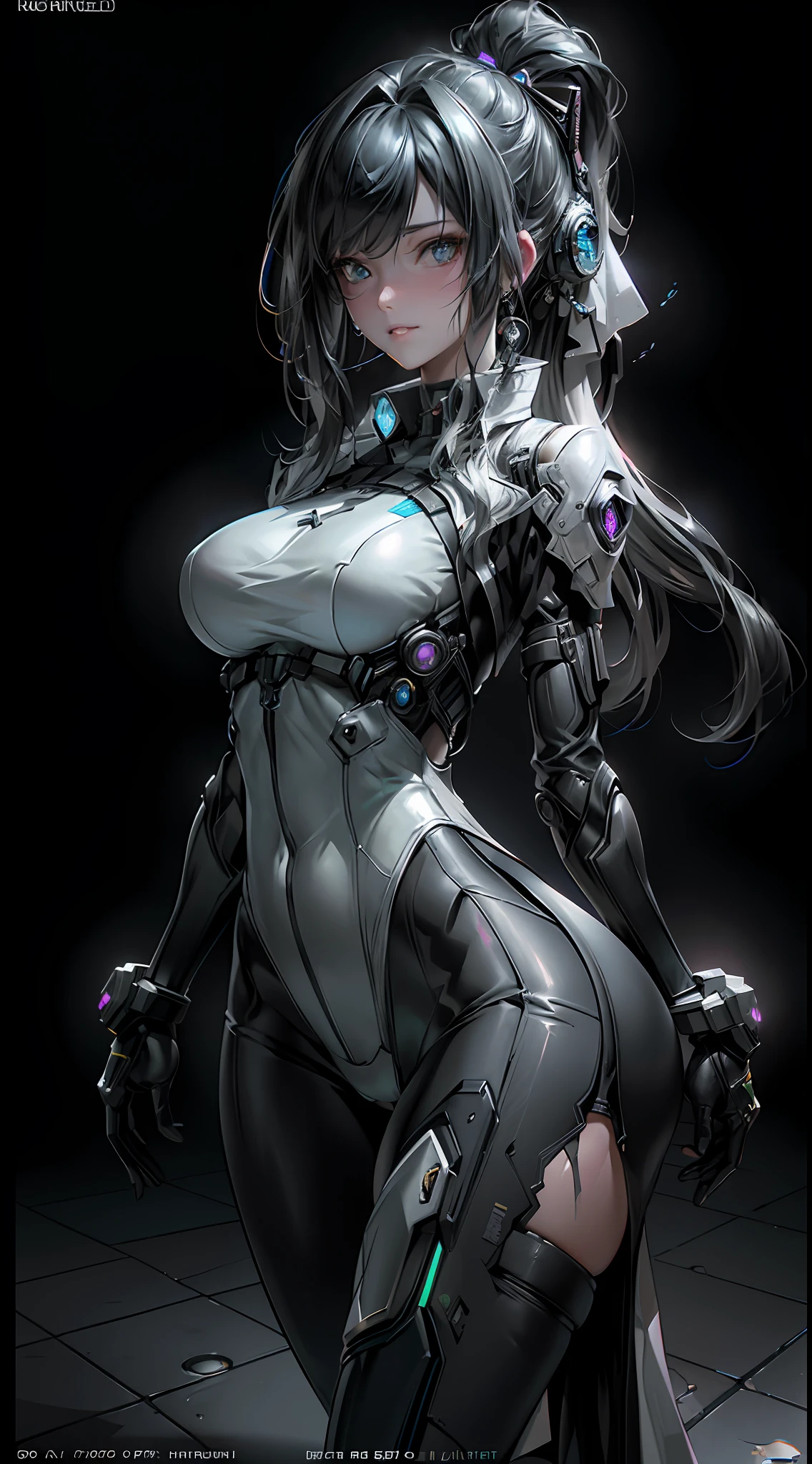 ((Best quality)), ((masterpiece)), (detailed:1.4), 3D, an image of a beautiful cyberpunk female,HDR (High Dynamic Range),Ray Tracing,NVIDIA RTX,Super-Resolution,Unreal 5,Subsurface scattering,PBR Texturing,Post-processing,Anisotropic Filtering,Depth-of-field,Maximum clarity and sharpness,Multi-layered textures,Albedo and Specular maps,Surface shading,Accurate simulation of light-material interaction,Perfect proportions,Octane Render,Two-tone lighting,Wide aperture,Low ISO,White balance,Rule of thirds,8K RAW, (cameltoe, wet, wet clothes, erect teat, huge breasts:1.5, reveling clothes)