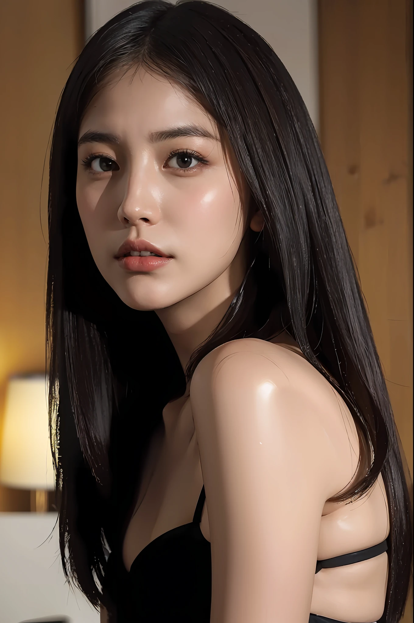 Best quality, masterpiece, ultra high res, (photorealistic:1.4),RAW photo,8k, Beautiful, Perfect, professional lighting, highly detailed ,smooth,1girl,japanese cute & sexy girl ,llfMasami Nagasawa