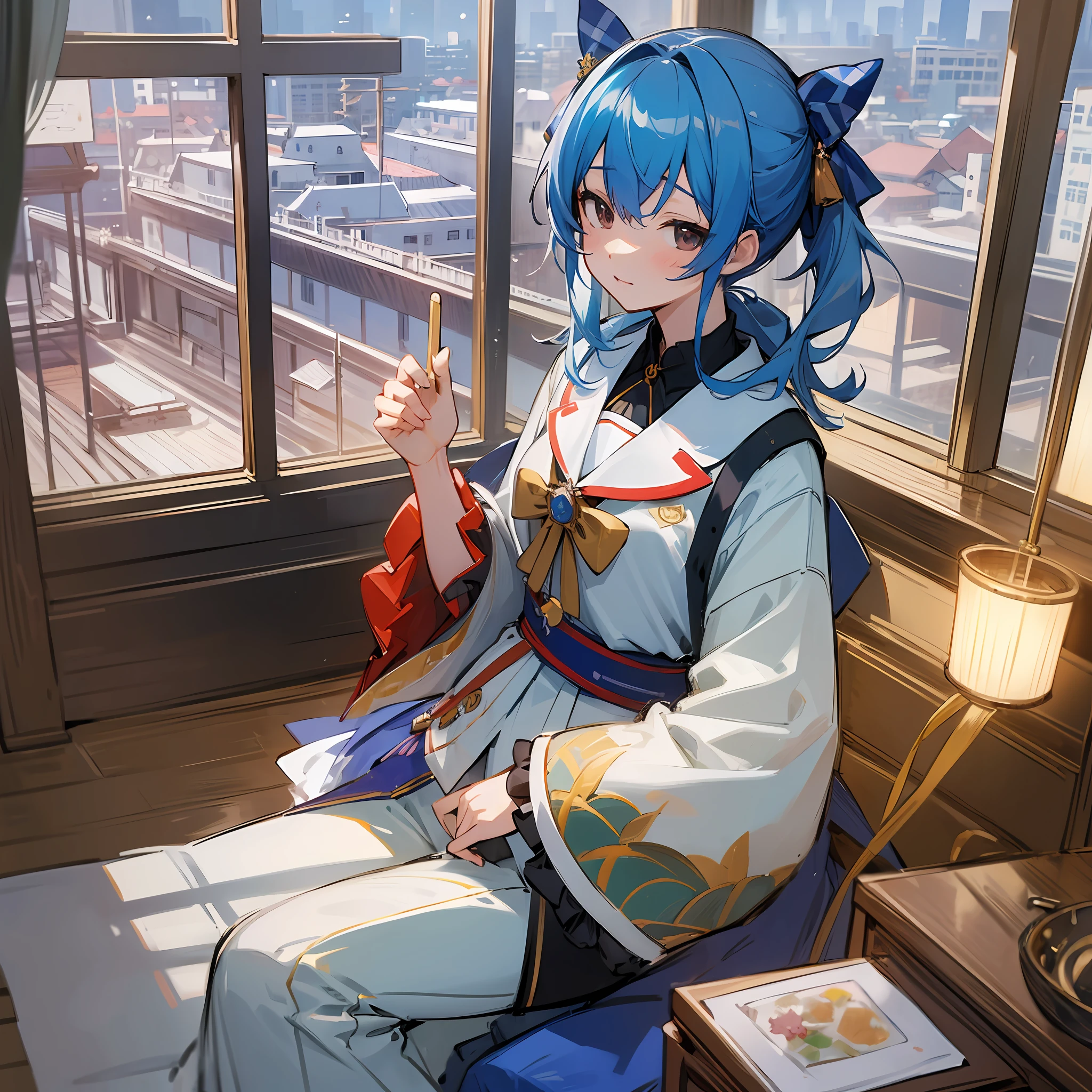 ((high quality)), ((masterpiece)), 8k, Hoshimachi Suisei, Hololive, --auto --s2