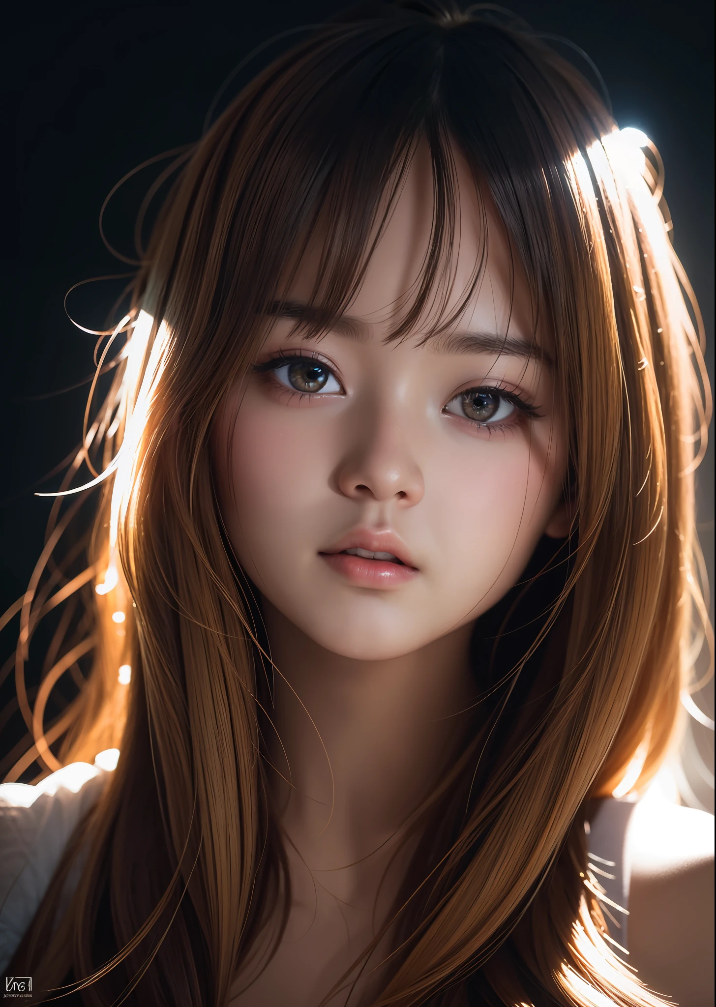 Best quality, masterpiece, ultra high res, (photorealistic:1.4), raw photo,waifu,instagram, kawaii, 1girl, in the dark, deep shadow, low key, cold light