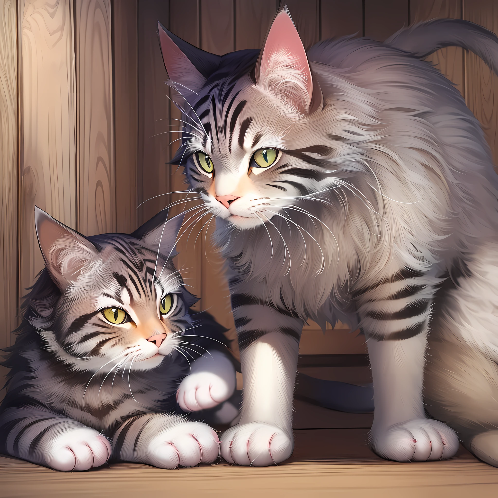 A cat