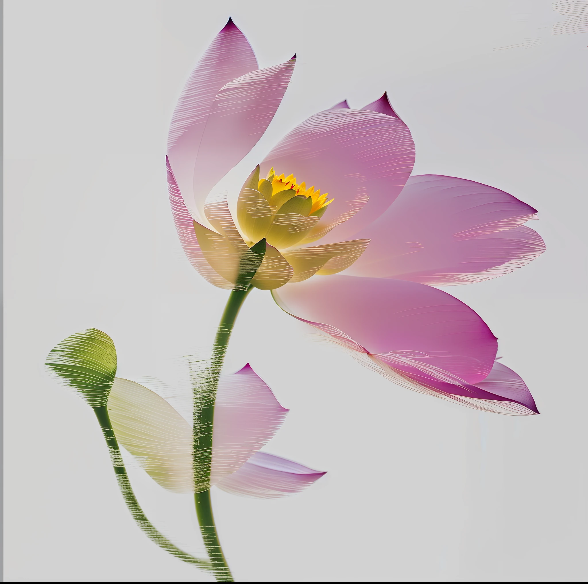 Cinematic color, vignetting, low-key, luminous, dark depth of field lotus, brushed lotus, 8K, high resolution, real picture, SLR shooting