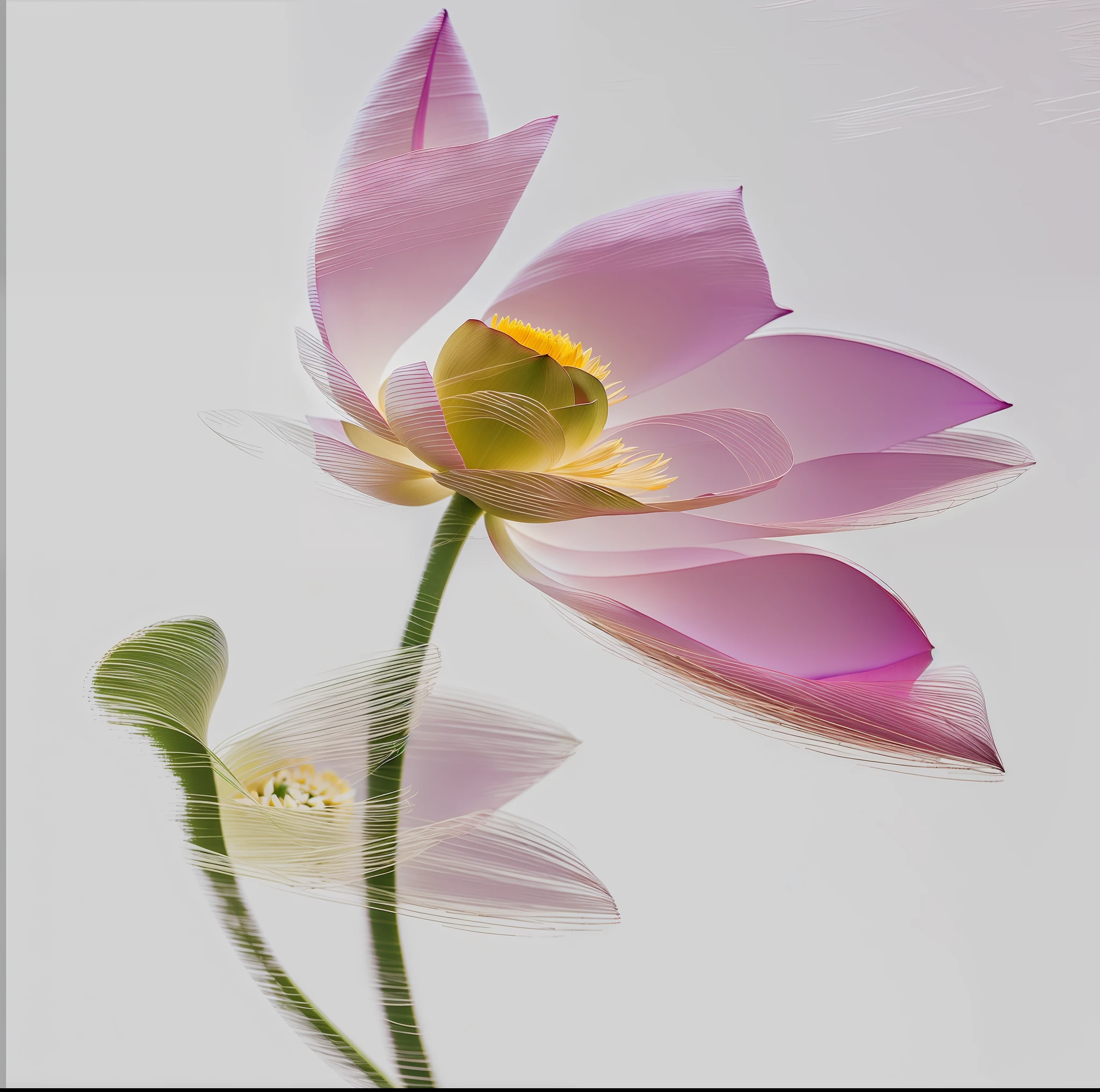 Cinematic color, vignetting, low-key, luminous, dark depth of field lotus, brushed lotus, 8K, high resolution, real picture, SLR shooting