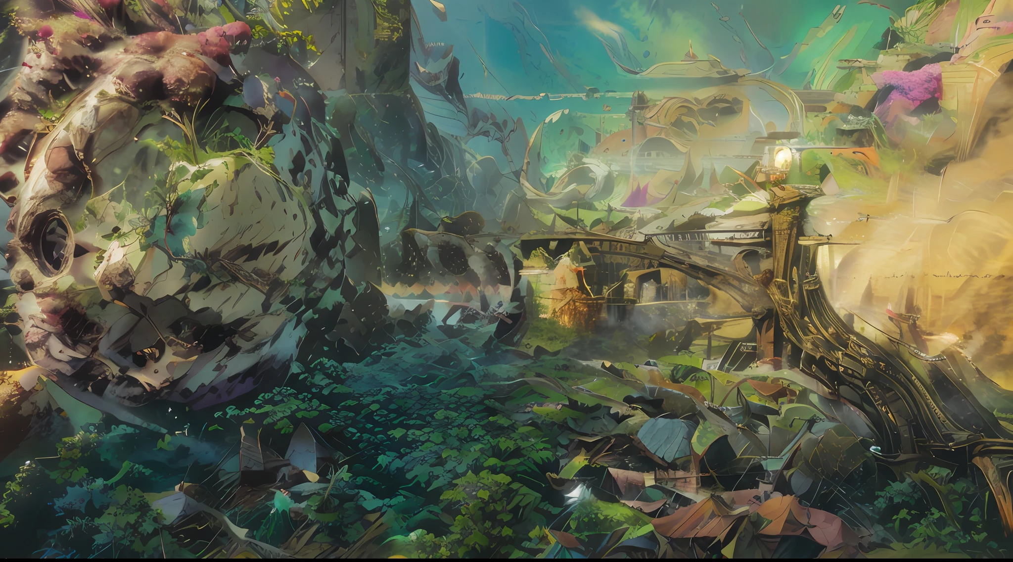 "Is this the answer we need to save the world? + ultra-realistic + photorealistic 8K + relaxation + depth + variety of textures + slight increase in detail + moderate saturation. Let's get started: "