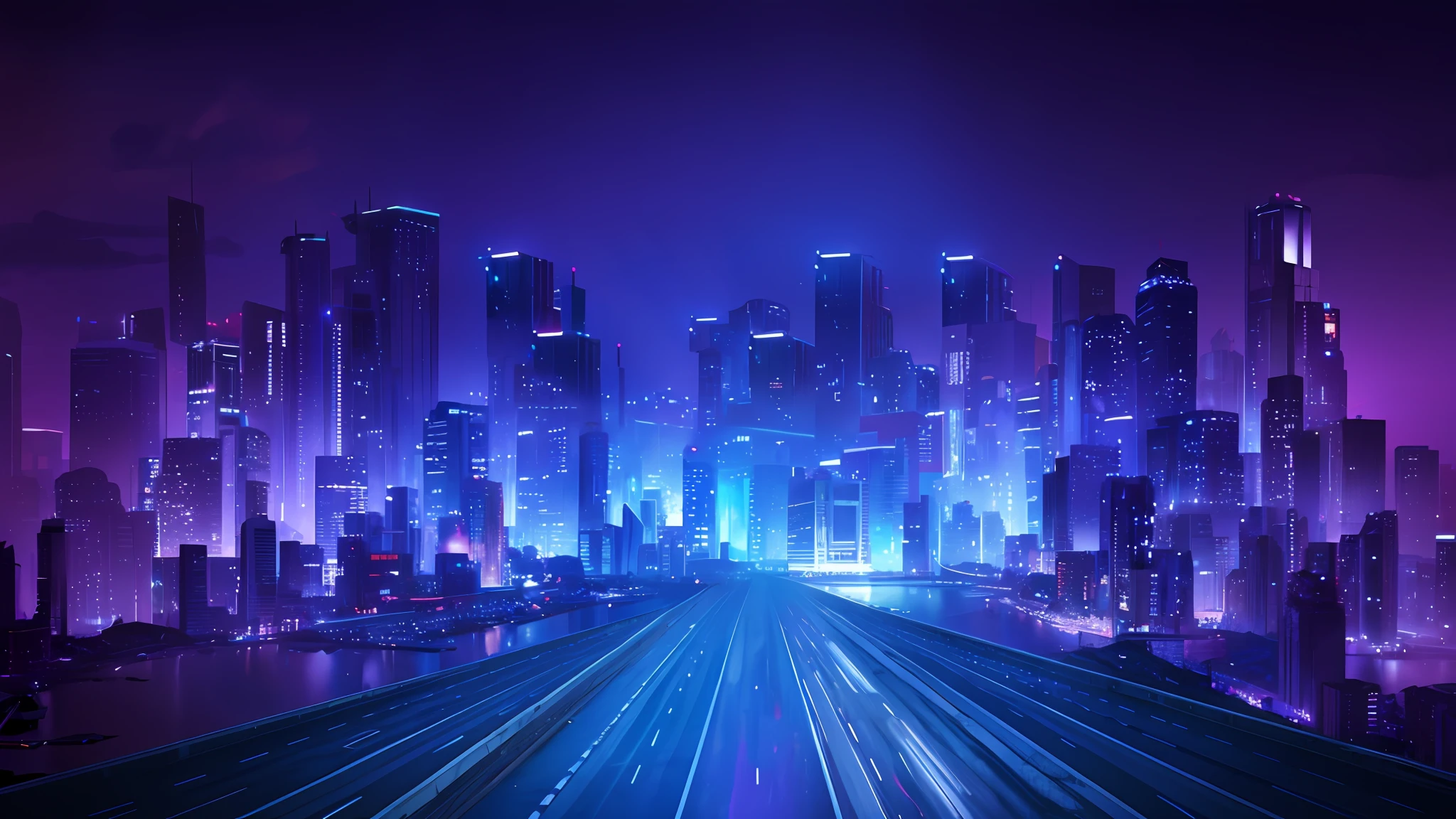 Overlook, Masterpiece, C4D, Cyberpunk