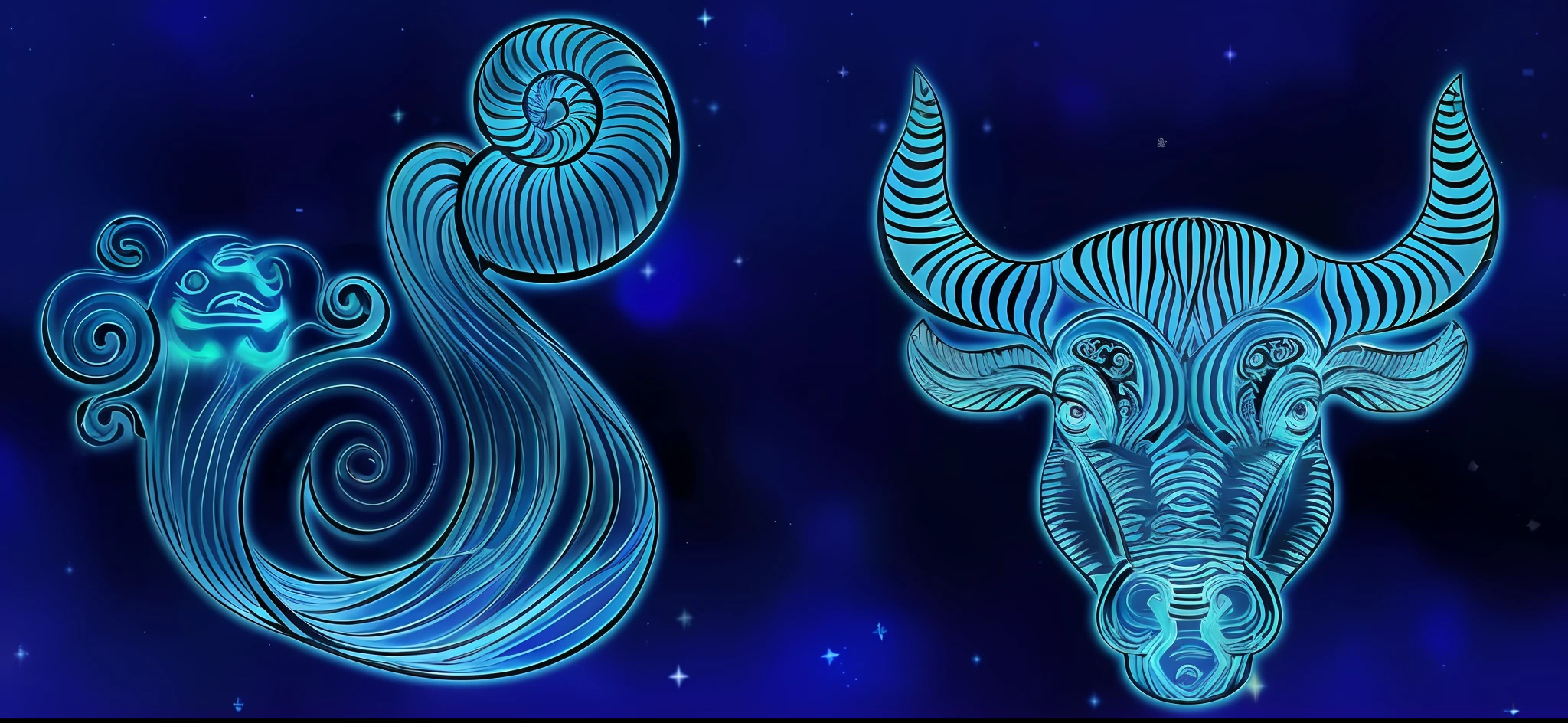 zodiac signs of the zodiac taurus and the ram, zodiac sign, taurus zodiac sign symbol, zodiac signs, spiral horns!, twinkling and spiral nubela, taurus, pisces, beautiful gemini good and evil, unknown zodiac sign, gemini, sirius a and sirius b, astrology, aquarius, golden taurus, ✨🕌🌙, libra, aries constellation
