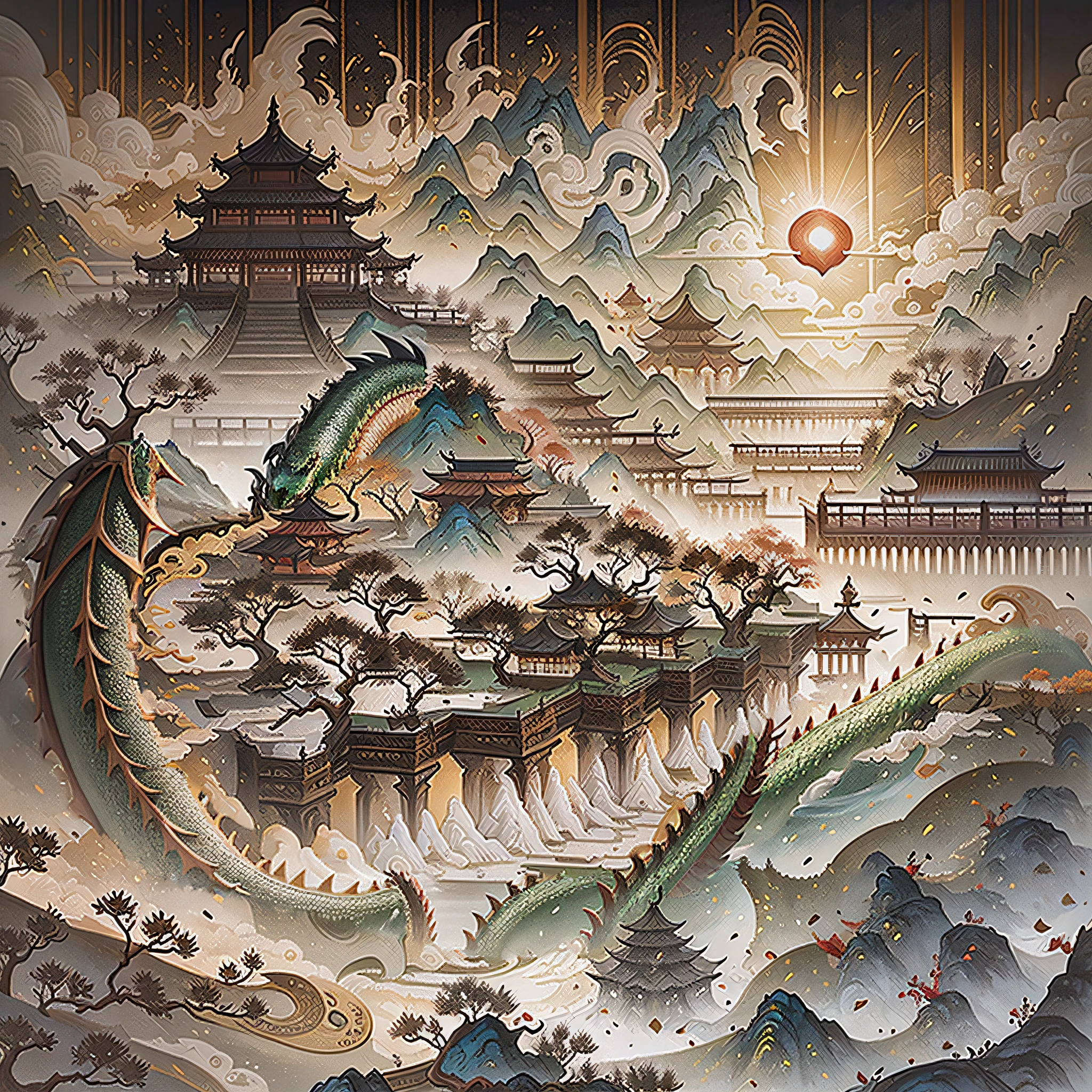 Chinese Green Dragon