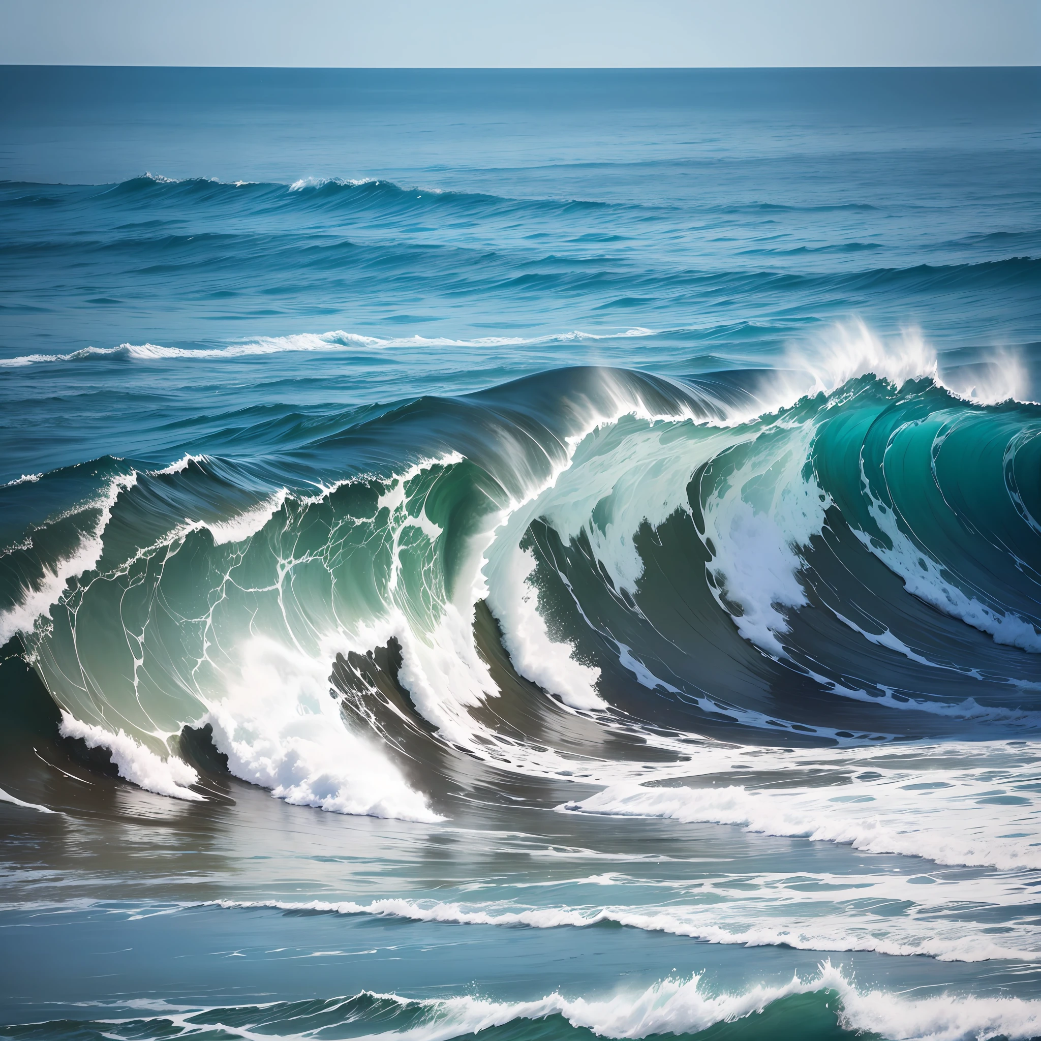 Crooked waves in a sunny afternoon --auto --s2