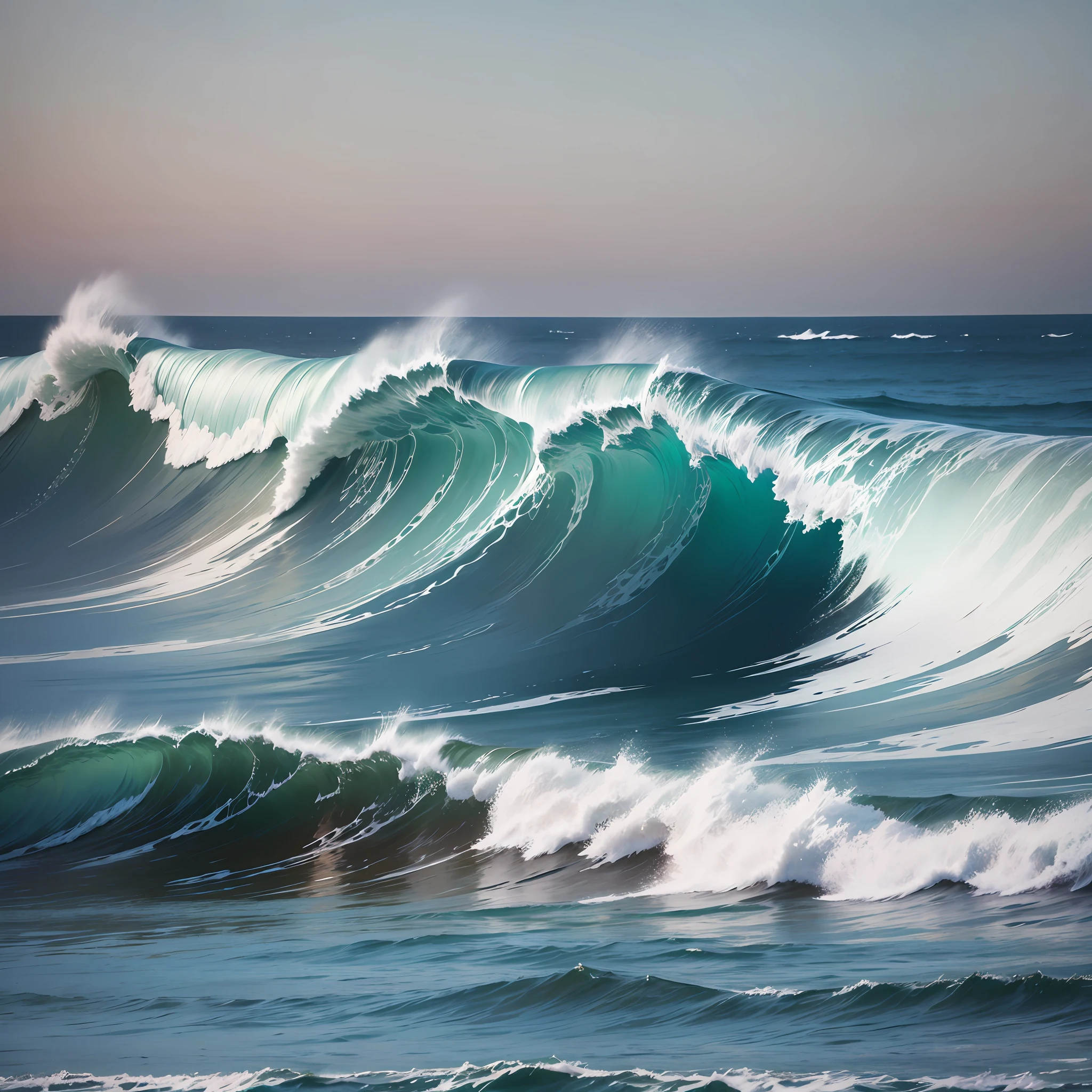 Crooked waves in a sunny afternoon --auto --s2