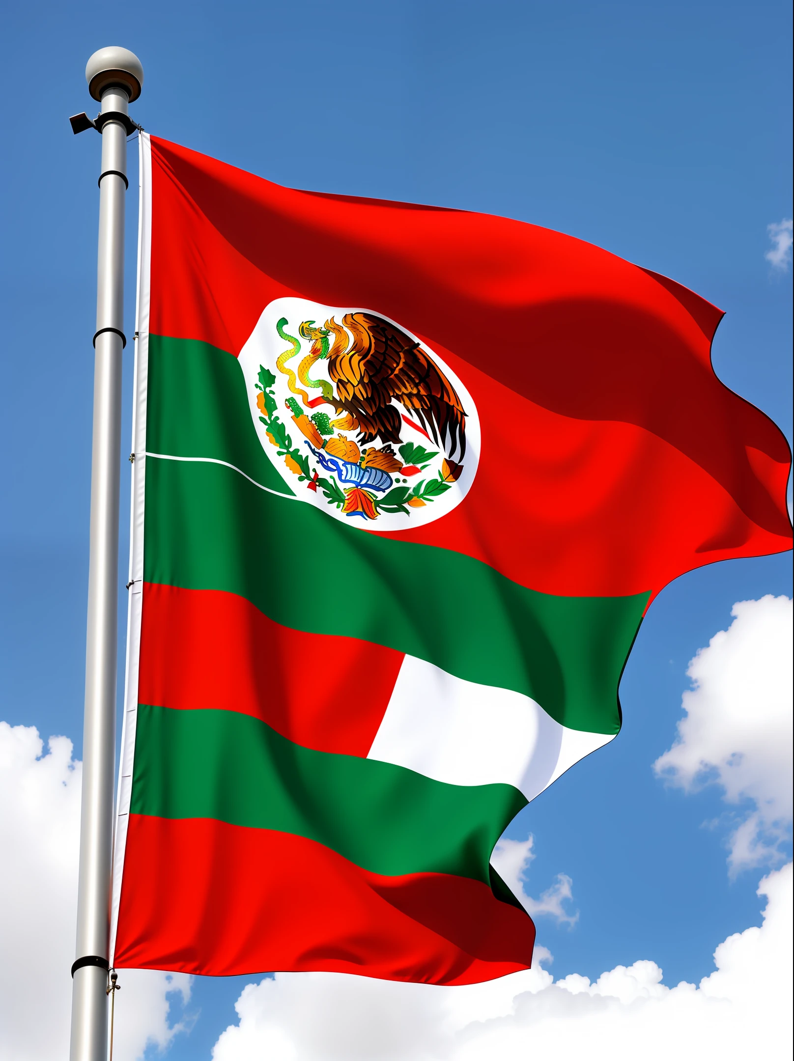 Mexican Socialist Flag