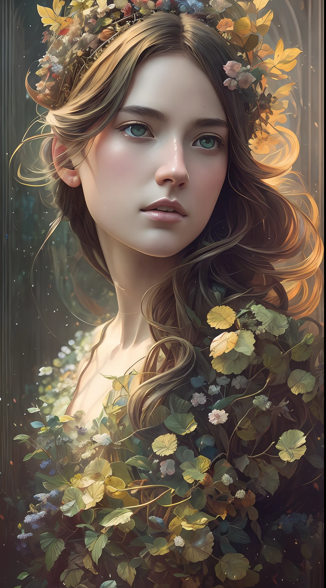 detailed face, watercolor style, sketch, watercolor paiting, watercolor artist, vintage cartoon, ghibli, Artgerm, WLOP, Alphonse Mucha dynamic lighting hyperdetailed intricately detailed art trending on Artstation triadic colors, beautiful detailed intricate insanely detailed, octane render, trending on artstation, 8k, HDR, artistic photography, photorealistic concept art, soft natural volumetric cinematic perfect light, chiaroscuro, award-winning photograph, masterpiece, raphael, caravaggio, greg rutkowski, ARTGEM, beeple, beksinski, giger, acrylic painting, trending on pixiv fanbox, palette knife and brush strokes, style of makoto shinkai jamie wyeth james gilleard edward hopper greg rutkowski studio ghibli genshin impact, epic royal background, big royal uncropped crown, royal jewelry, robotic, nature, full shot, symmetrical, Greg Rutkowski, Charlie Bowater, Beeple, Unreal 5, hyperrealistic, dynamic lighting, fantasy art, perfect composition, beautiful detailed intricate insanely detailed octane render trending on artstation, 8 k artistic photography, photorealistic concept art, soft natural volumetric cinematic perfect light, chiaroscuro, award - winning photograph, masterpiece, oil on canvas, raphael, caravaggio, greg rutkowski, beeple, beksinski, giger --auto --s2