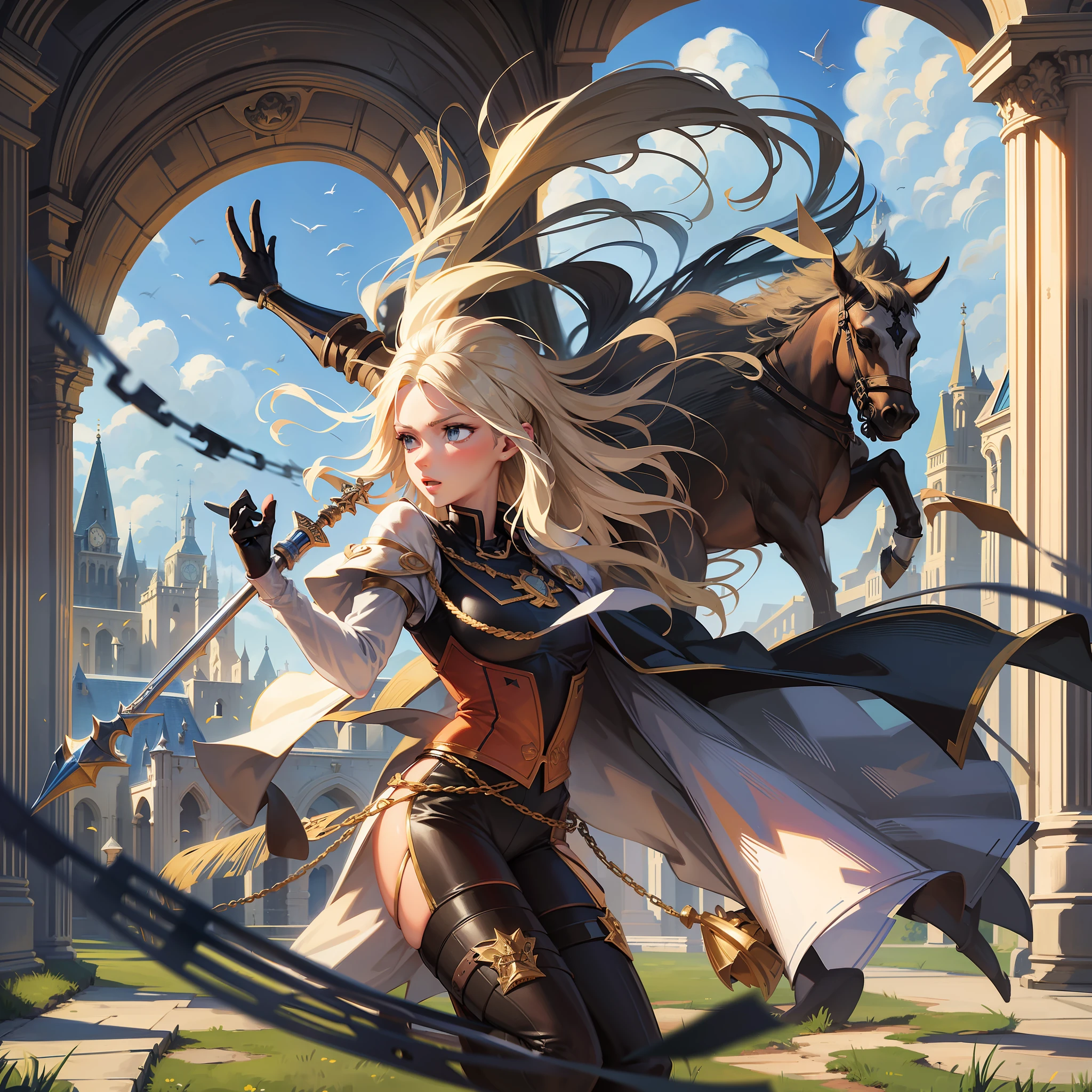 "Knight", "Movement", "Agility", "Speed", "News coming", "News", "Courage", "Bravery", "Determination", number 01, petit lenormand --auto --s2