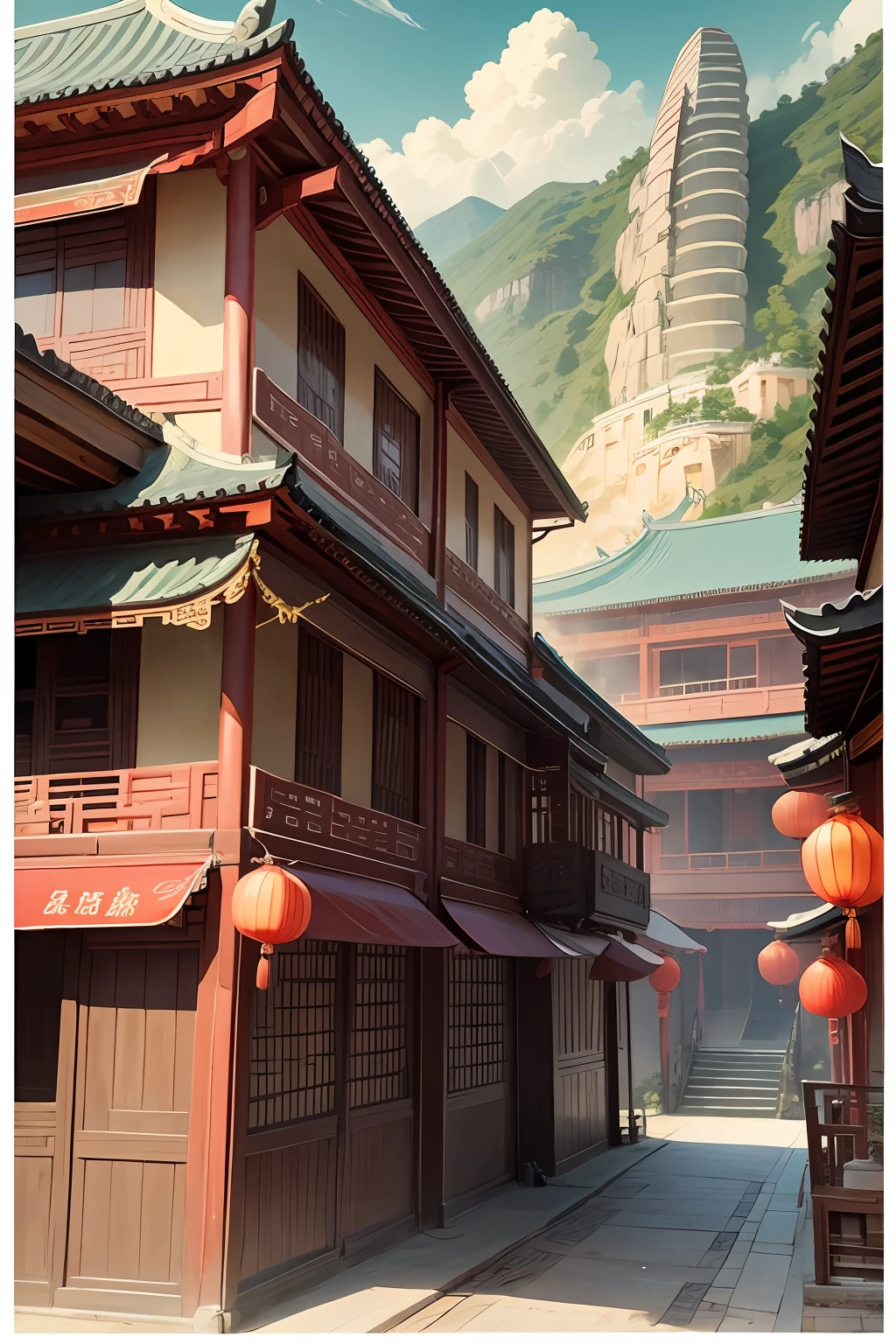 100 Years of Party Building (China) Poster background --auto --s2