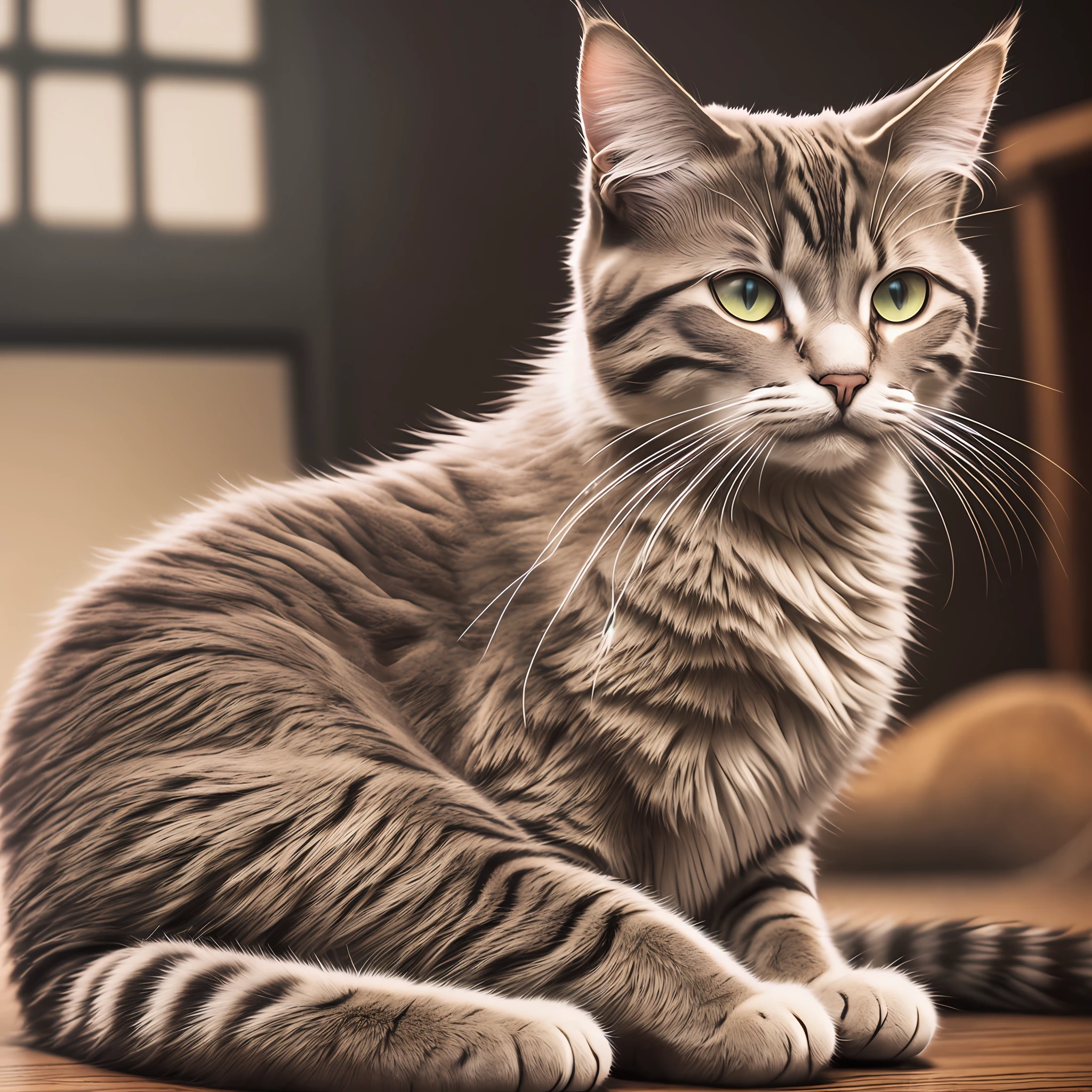 rare cat, cinematic, kidney light, 4k textures, soft cinematic light, adobe lightroom, photo lab, hdr, highly detailed, sharp focus, soft tones, hyperdetailed, low contrast, soft cinematic light, exposure mix, hdr, --auto --s2