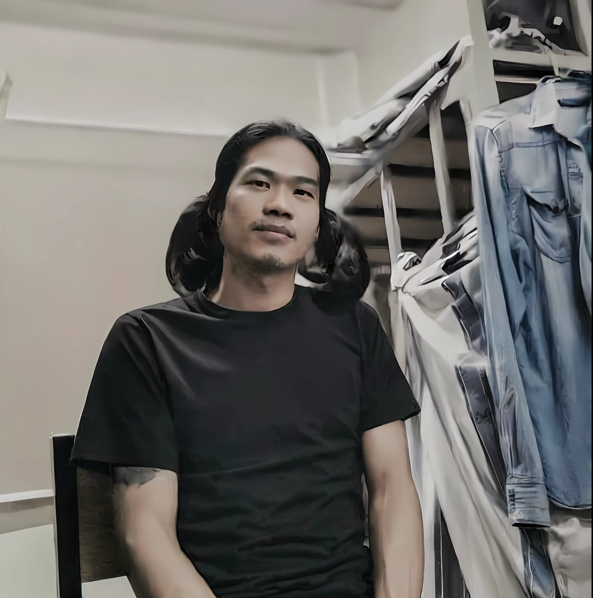 RAW photo of a Vietnamese con man, cinematic, small details, photorealistic, ultra-realistic photo, 8k uhd, dslr, soft lighting, high quality, film grain, Fujifilm XT3, (masterpiece),