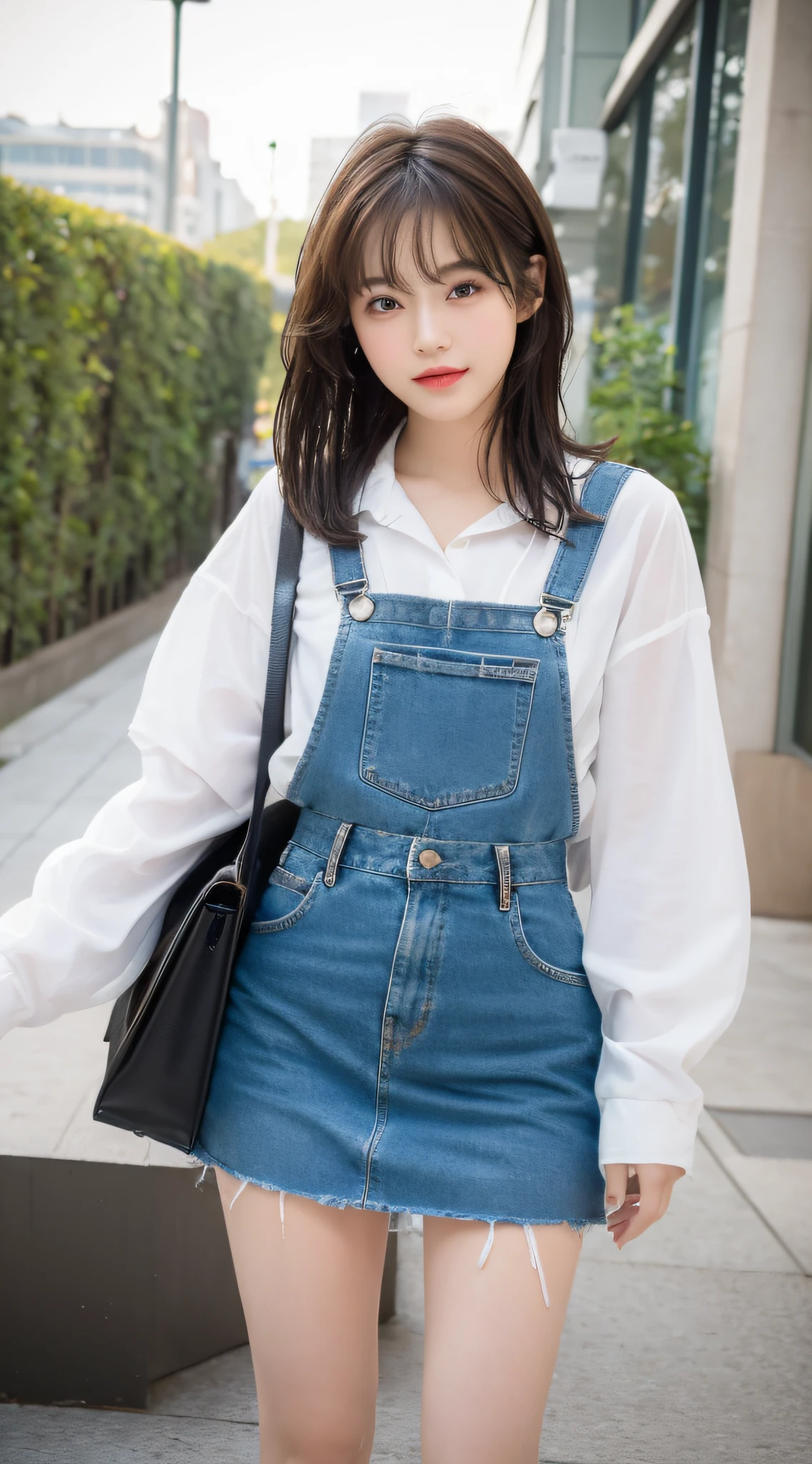 ((Top Quality, 8K, Masterpiece: 1.3)), Focus: 1.2, Cute Girl One, Perfect Beauty: 1.4, Asto: 1.2, ((Layered Hairstyle, Small: 1.2)), (Wet Clothes: 1.1), (Street: 1.3), Sheer Dress: 1.1, Highly Detailed Face and Skin Texture, Detailed Eyes, Double Eyelids, Whitening Skin, Miniskirt, Low-cut Suspenders, Beautiful Feet, Long Long Legs.