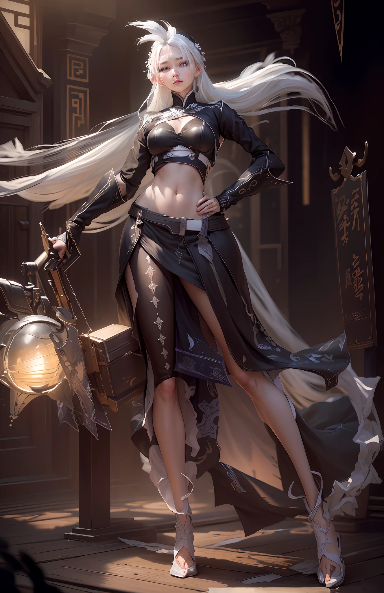 ulzzang-6500-v1.1,(raw photo:1.2),((photorealistic:1.4)),masterpiece, illustration, an extremely delicate and beautiful, extremely detailed ,CG ,unity ,8k wallpaper, Amazing, finely detail, masterpiece,best quality,official art,extremely detailed CG unity 8k wallpaper,absurdres, incredibly absurdres, huge filesize, ultra-detailed, highres, extremely detailed,beautiful detailed girl, extremely detailed eyes and face, beautiful detailed eyes,light on face,cinematic lighting,((Hanfu)),1girl,full body,full-body shot,see-through,looking at viewer,((white hair)),((bliss)), teasing, (((erotic))) --auto --s2