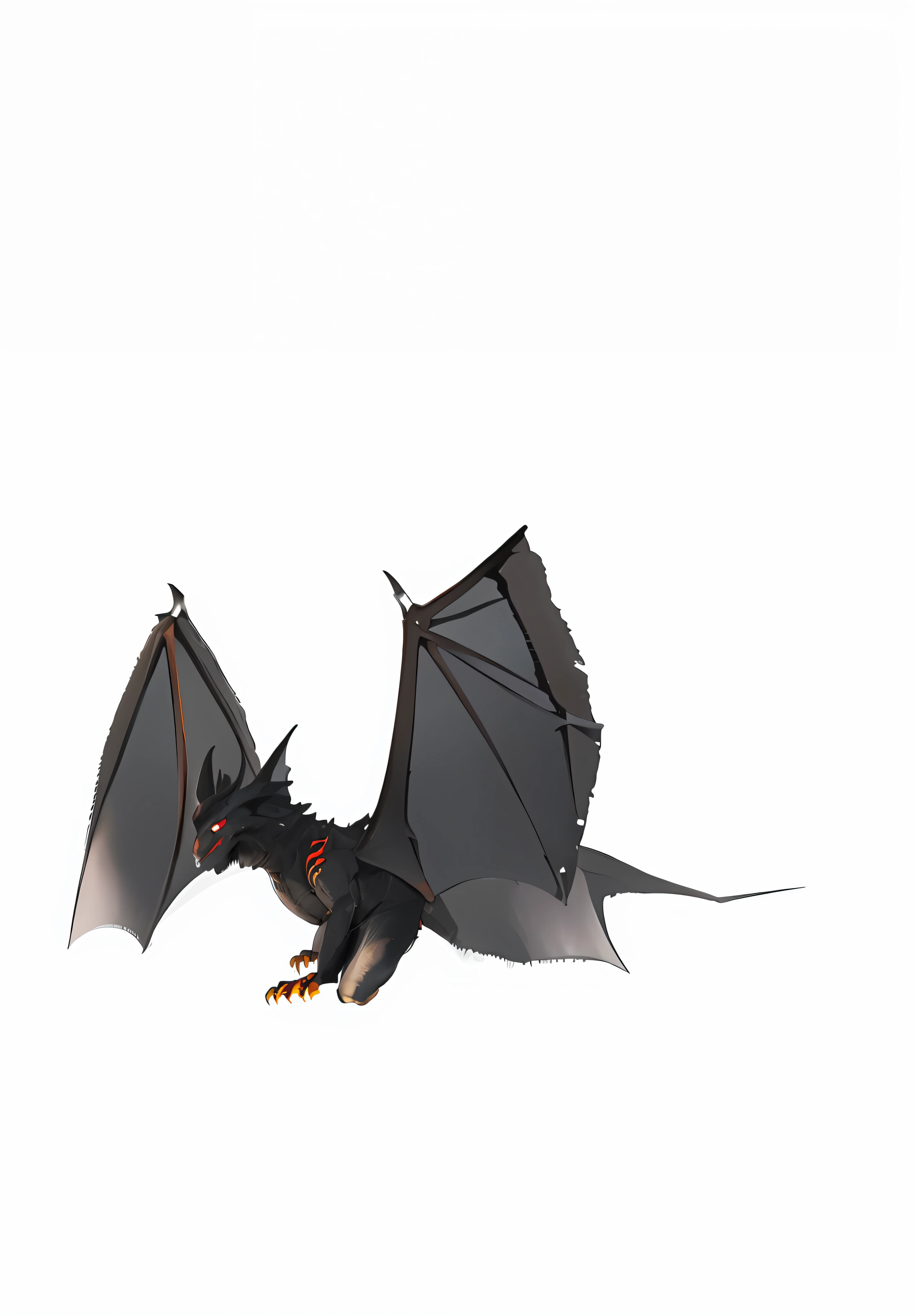 there is a black dragon flying through the air with its wings spread, dragon flying in the background, full body dragon concept, wyvern, dragon with scars, ancalagon the black, dragon flying, black dragon, but as a dragon, anthro dragon art, but as an anthropomorphic dragon, a baddass dragon, has black wings