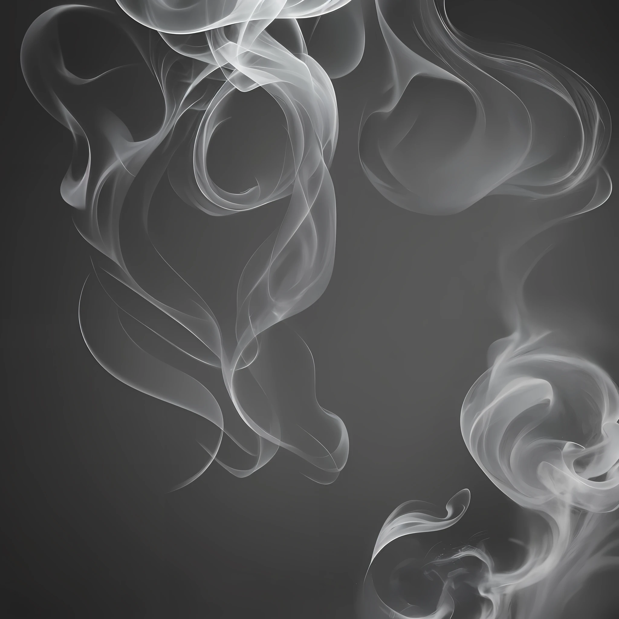 Smoke, Ultra High Definition, Top Quality, Exquisite Detail, Perfect Focus, Black Background