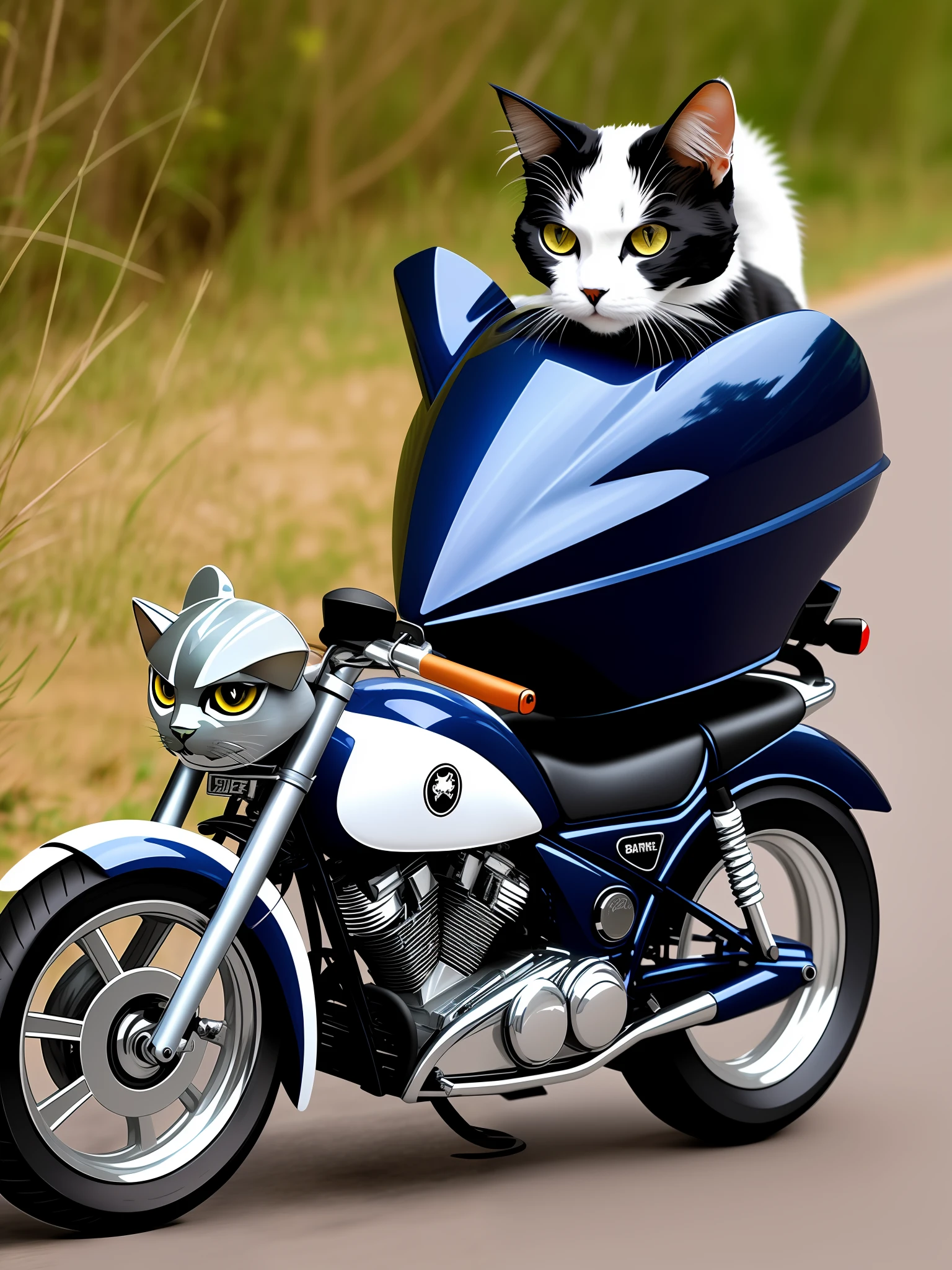 Ghost Biker Cat