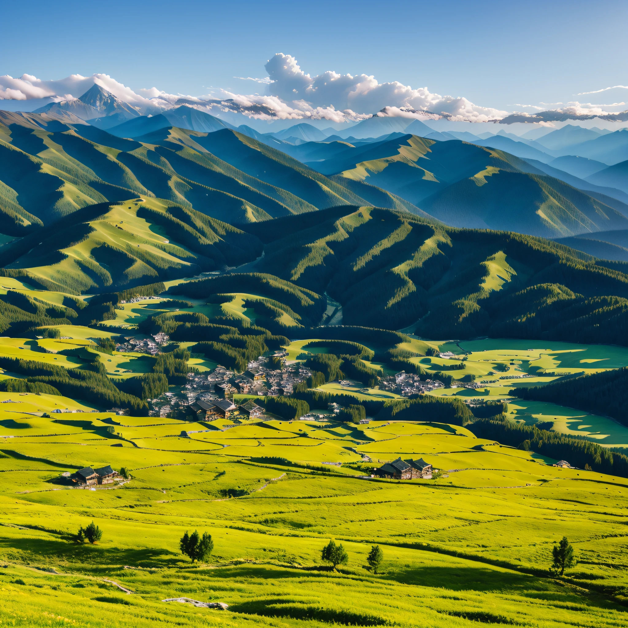 Huanjiang Chaoge alpine 10,000 acres of meadow --auto --s2