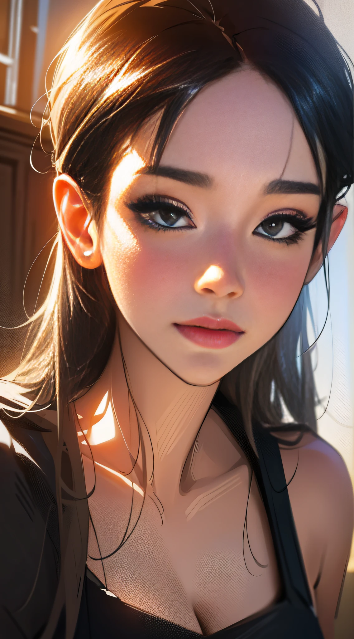 Realistic characters, artistic conception, high definition --auto --s2
